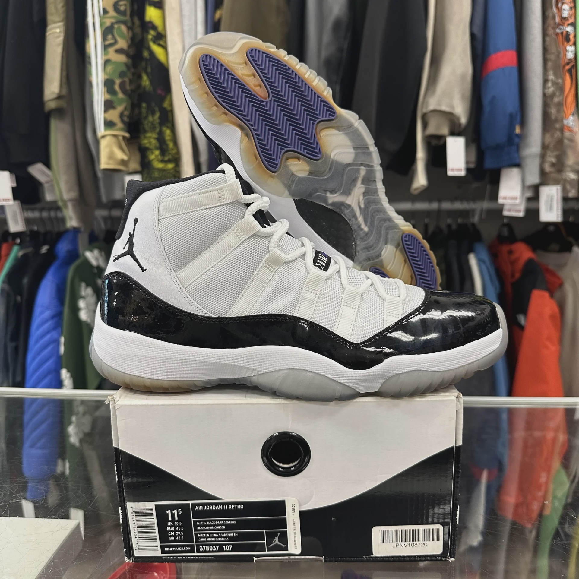 Jordan Air Jordan 11 Retro Concord (2011) - Size US M 11.5