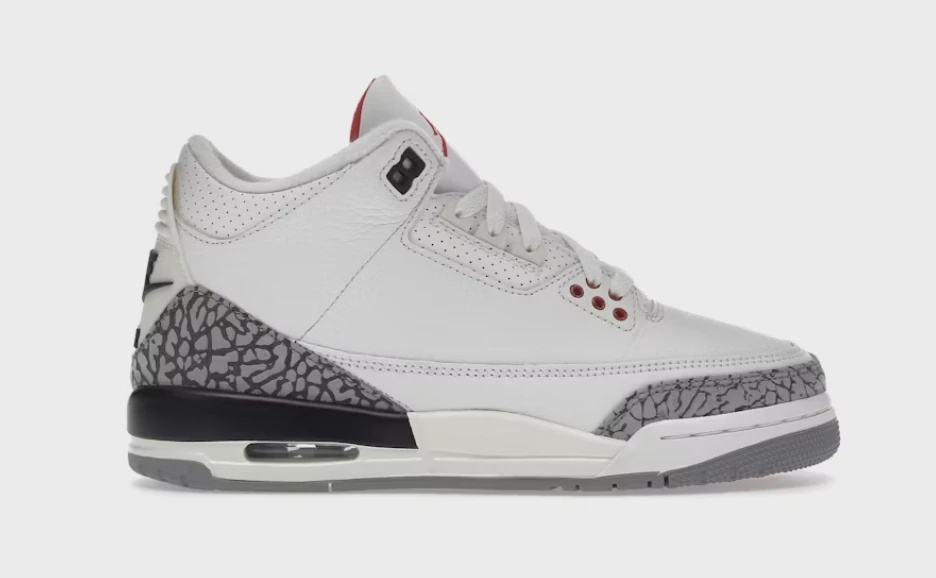 Jordan 3 Retro White Cement Reimagined (GS) • Brand New [3456]