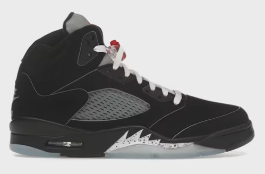 Jordan 5 Retro OG Black Metallic Reimagined • Brand New [9789]