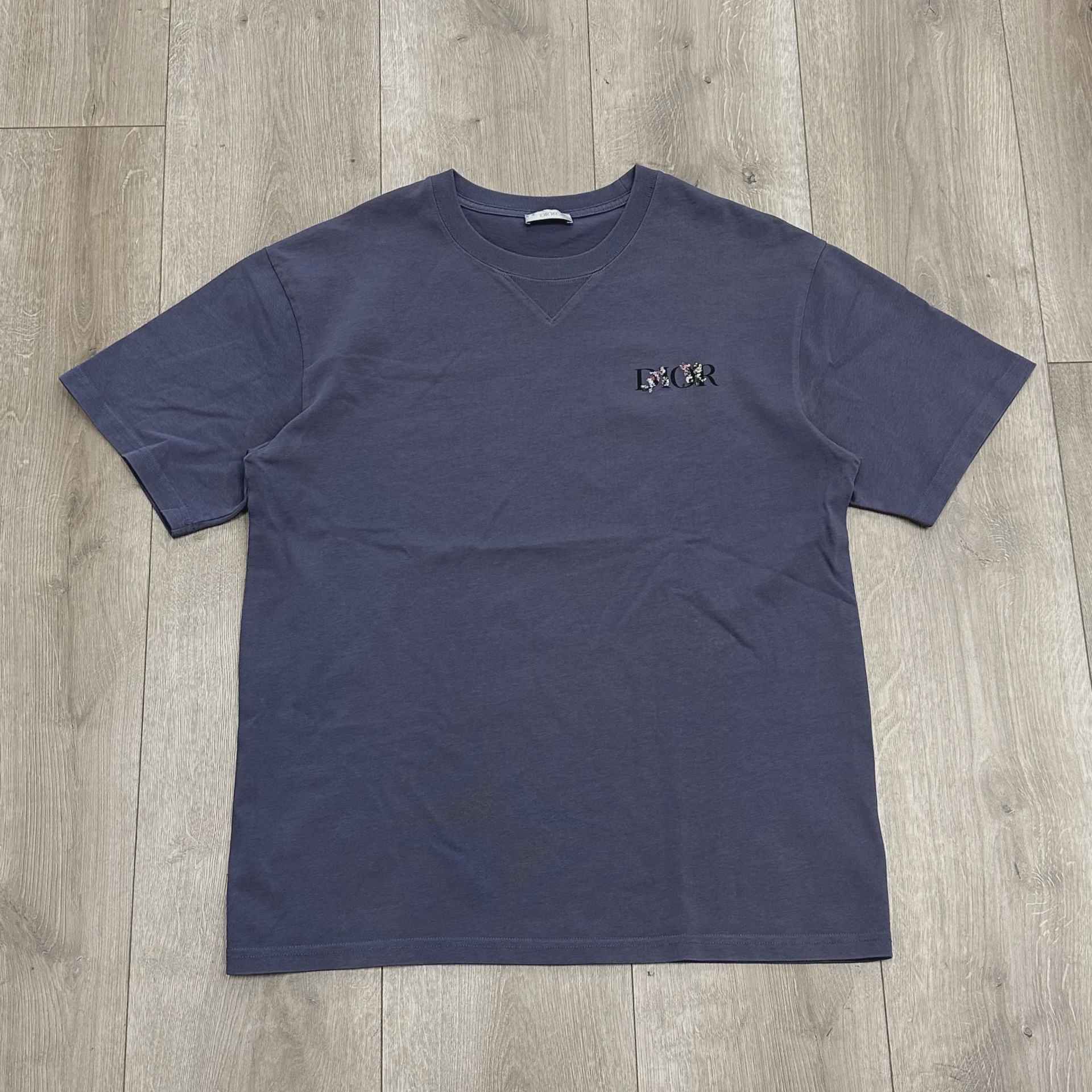 Dior Logo Flower Tee • Pre-Owned [9372]