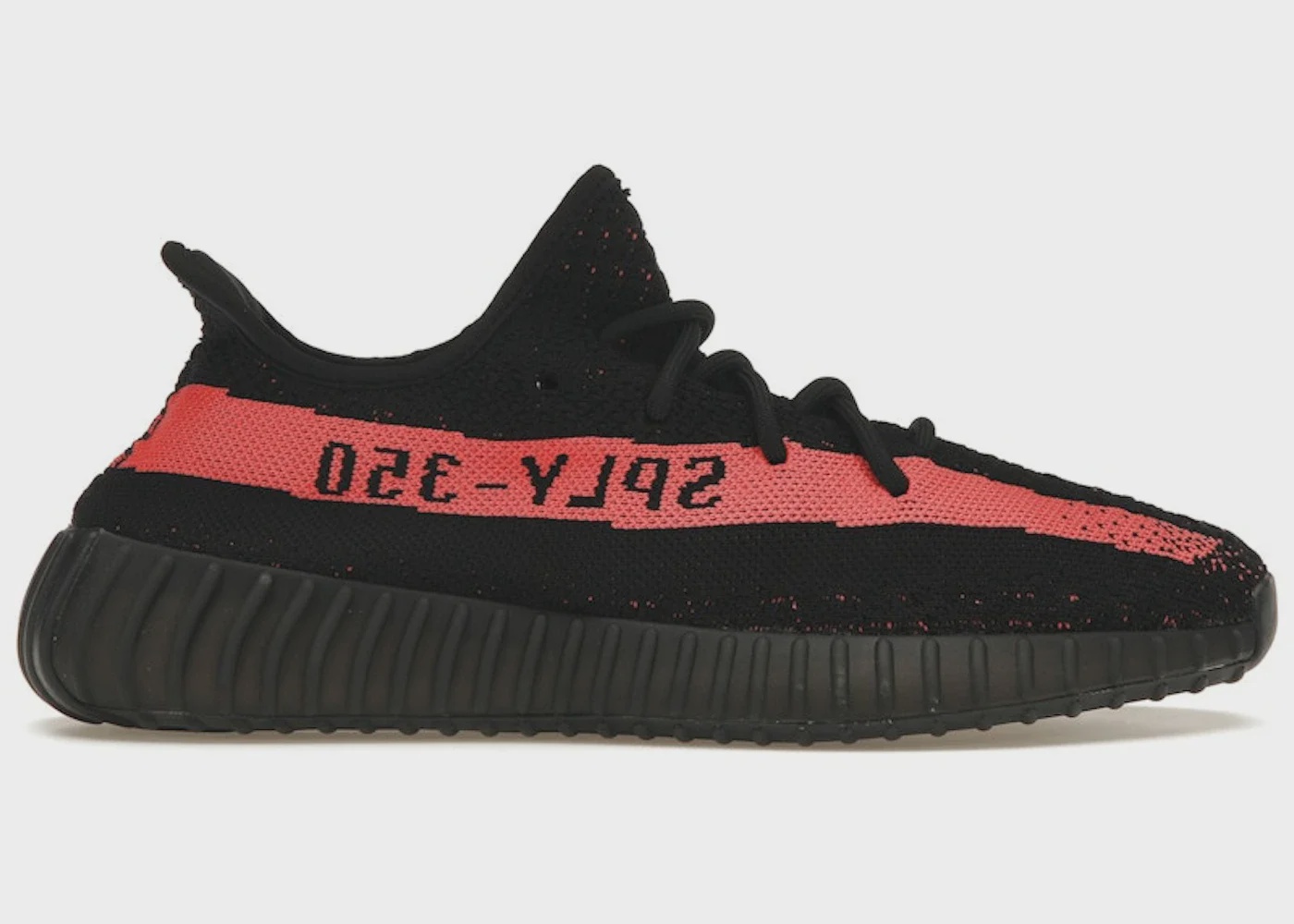 Adidas adidas Yeezy Boost 350 V2 Core Black Red - Size US M 5.5
