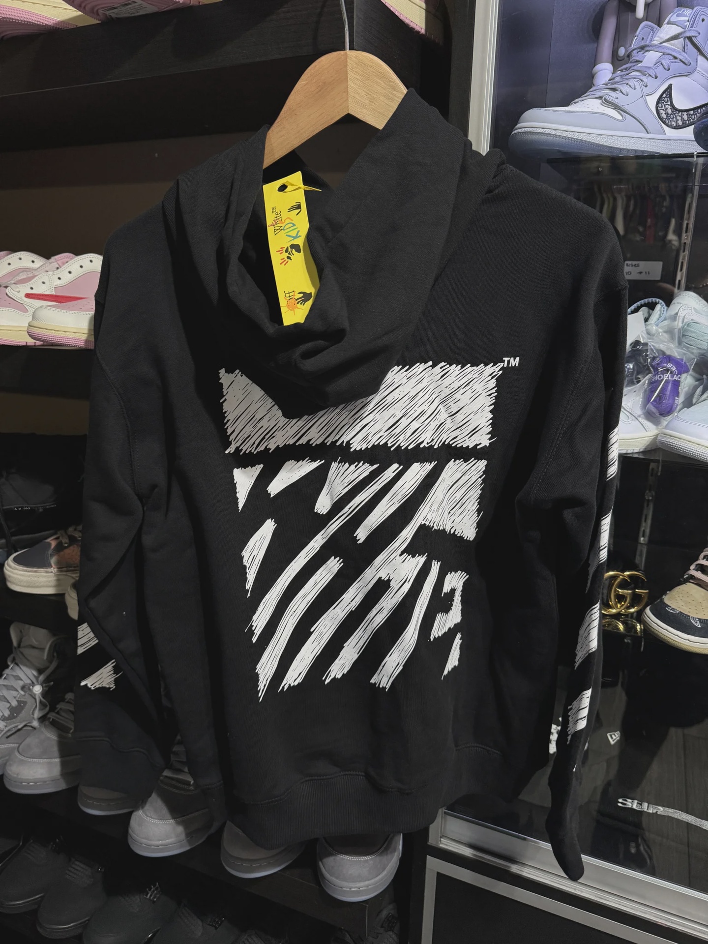 Off White Kids Hoodie Black  • Brand New [5663] - photo 2