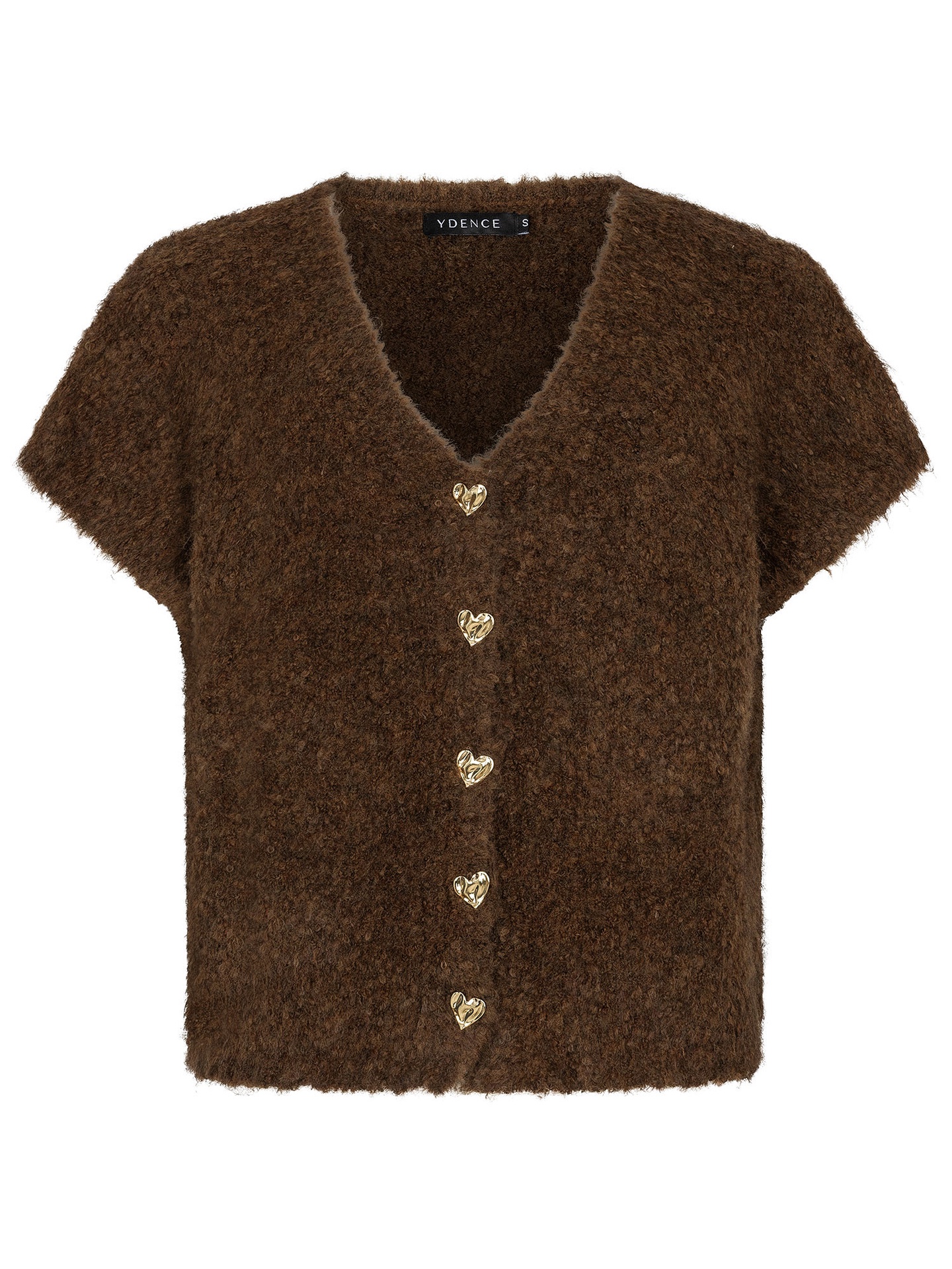 Knitted Cardigan Rochelle · Coffee Brown — foto 1