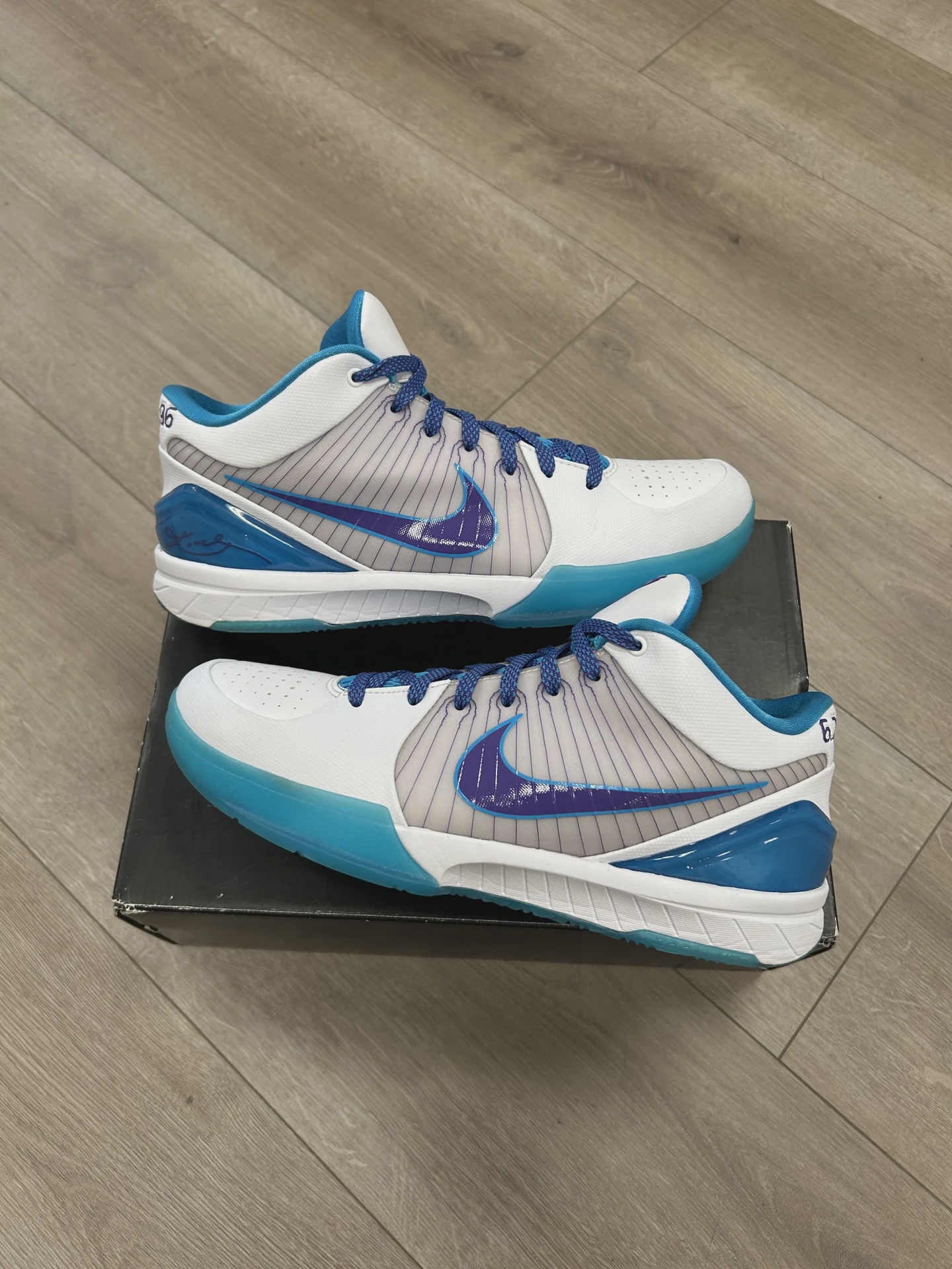 Nike Kobe 4 Protro Draft Day Hornets • Pre-Owned [0620] - photo 1