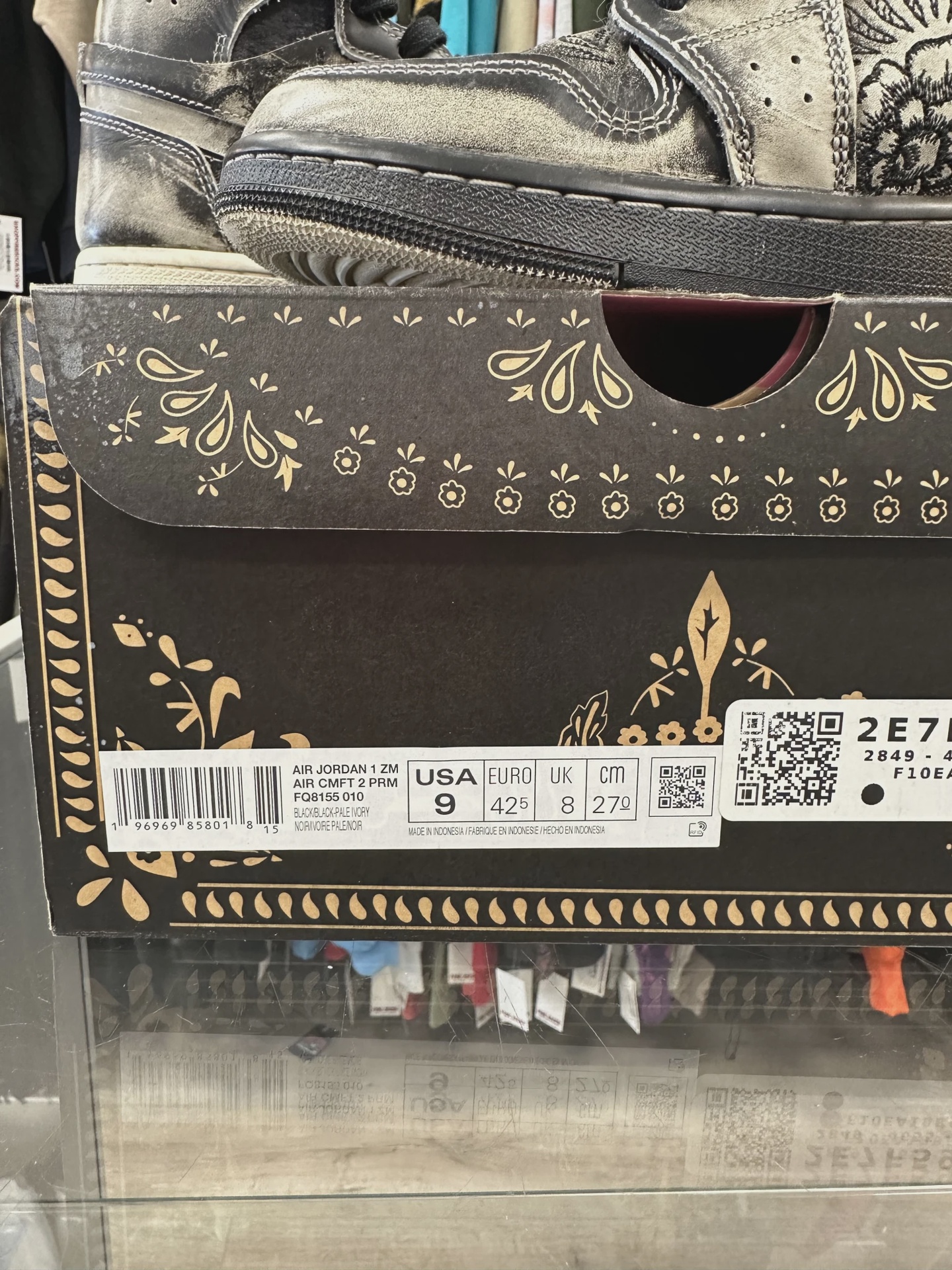 Jordan 1 High Zoom Air CMFT 2 Día De Muertos • Pre-Owned [4918] 5