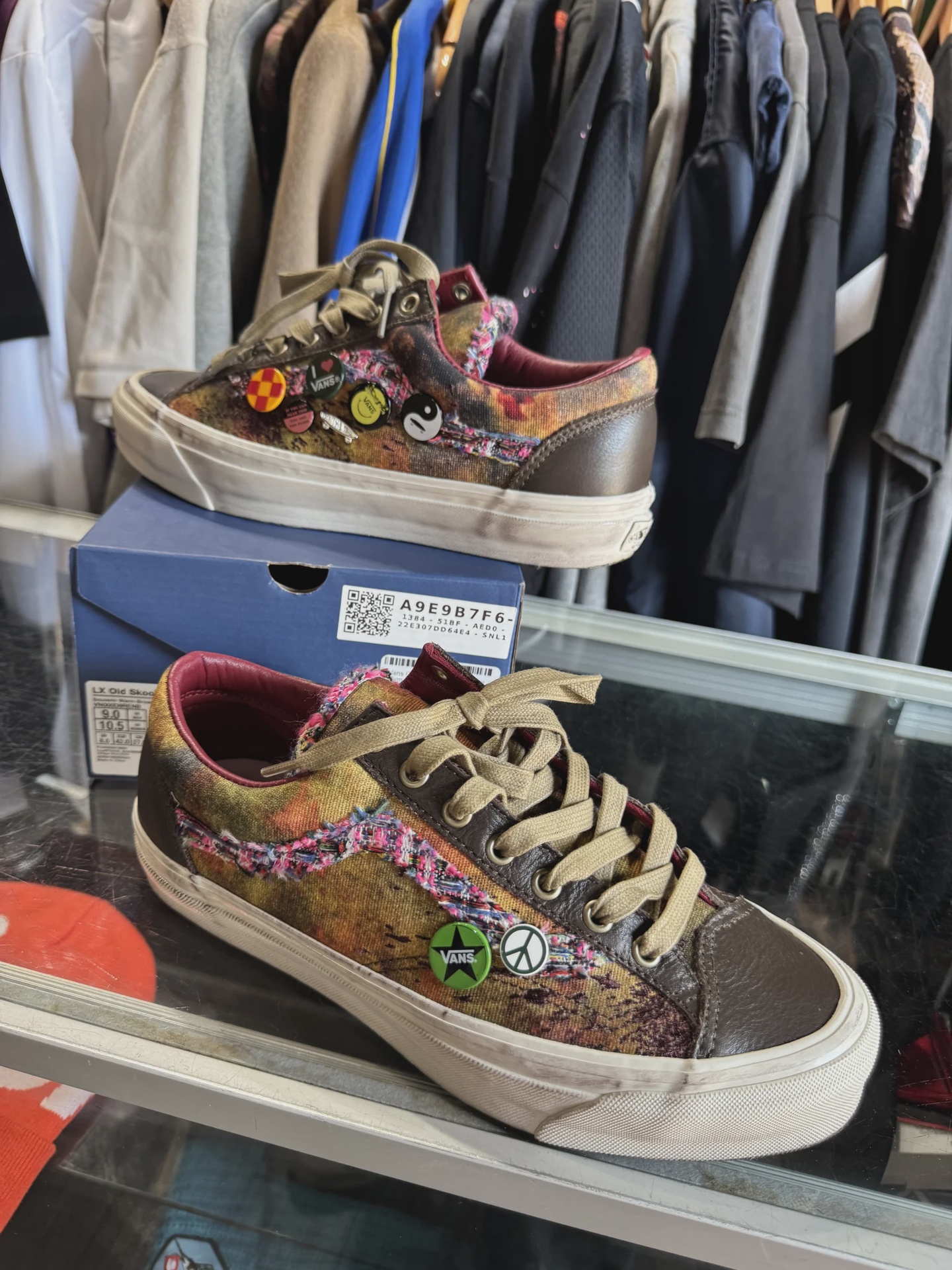 Vans Vans Old Skool 36 LX Souvenir Warm Brown - Size US M 9
