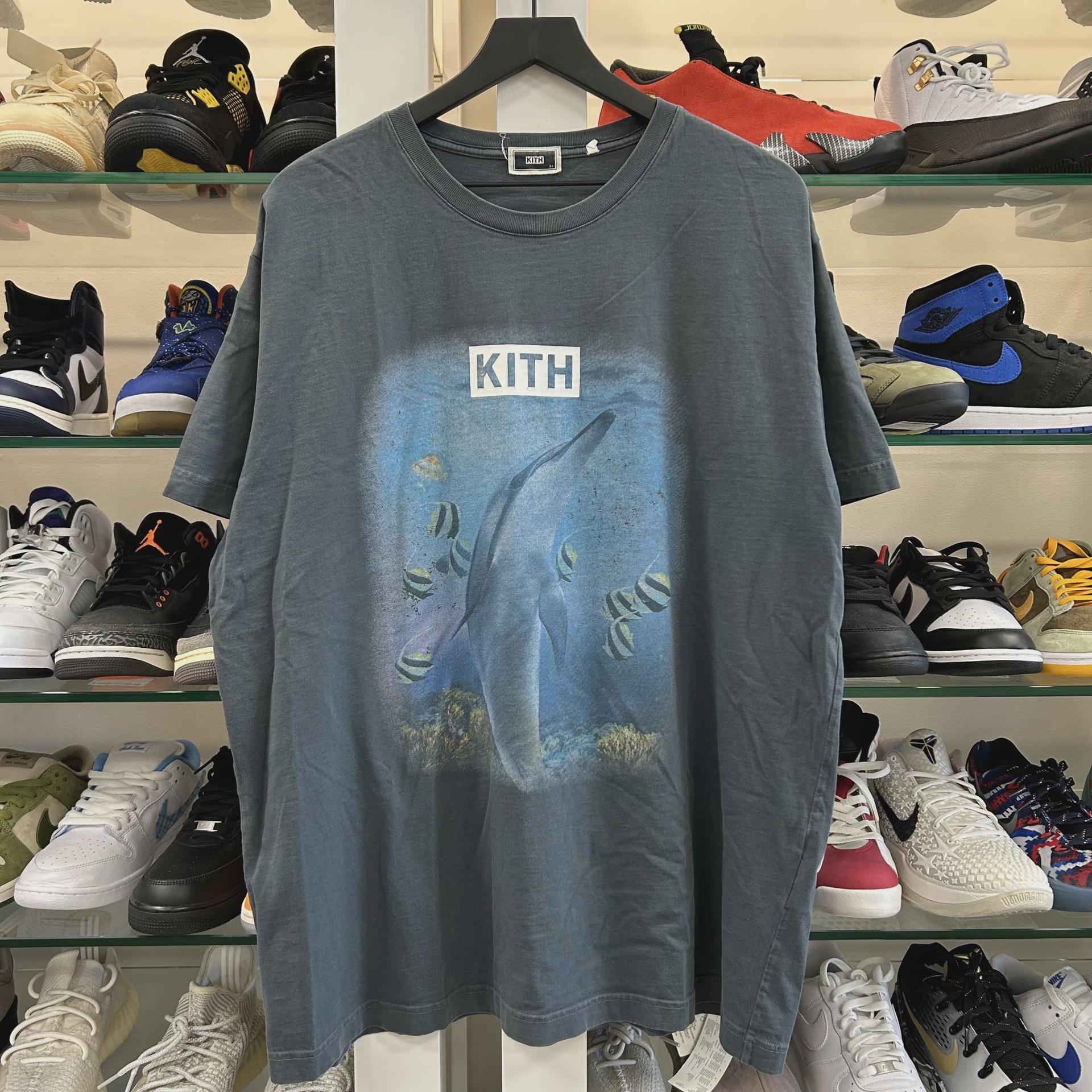Kith underwater  dolphin tee • Pre-Owned [3221]