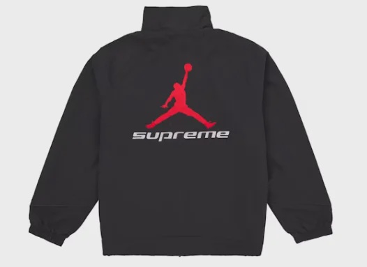 Supreme Supreme Jordan Track Jacket (SS26) Black - Size M