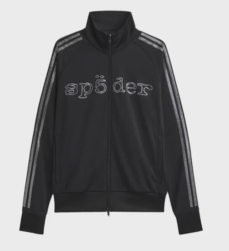 Sp5der adidas x Sp5der Rhinestone Track Top Black - Size XL