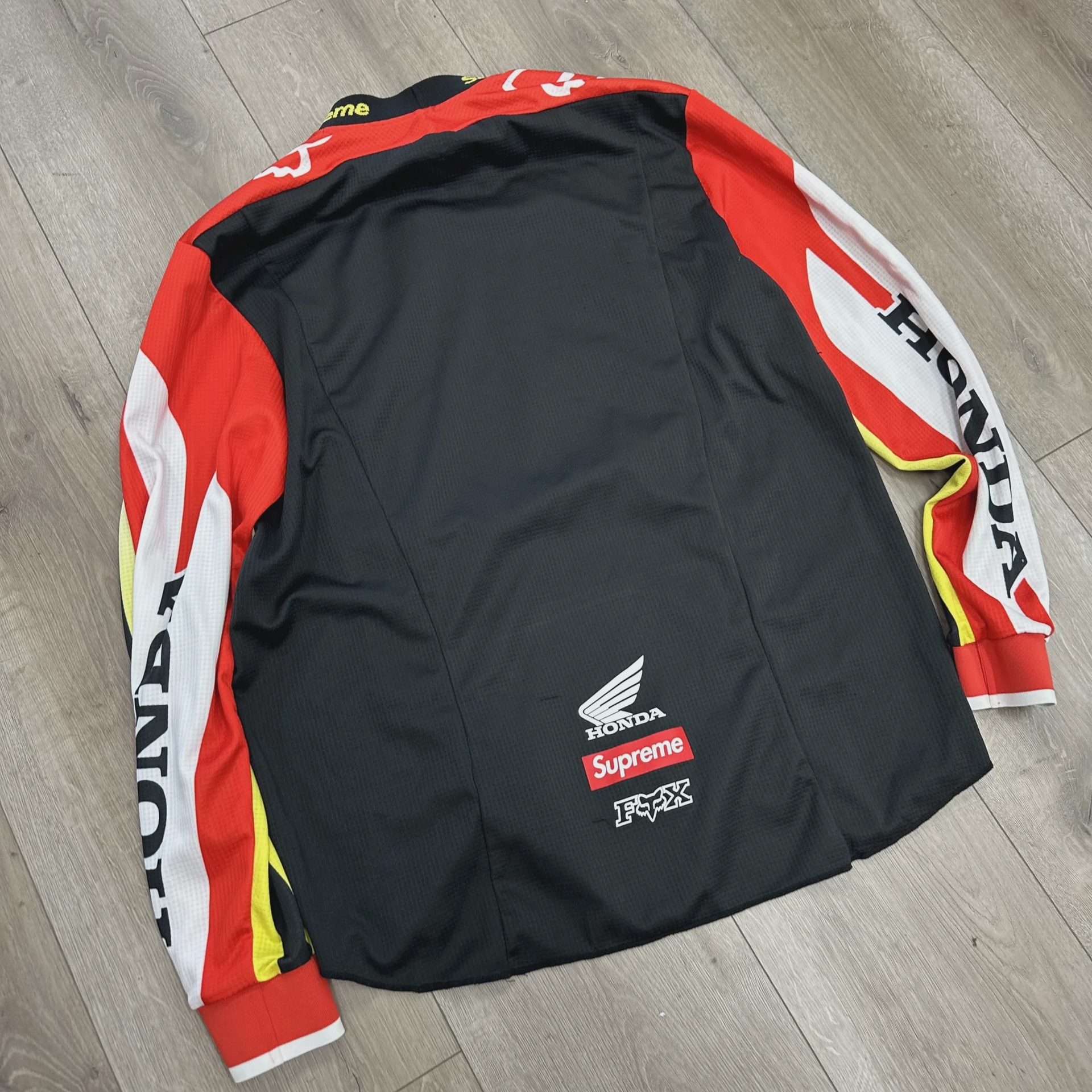Supreme x Honda Fox Racing Moto Jersey 'Red' • Pre-Owned [9236] - photo 7