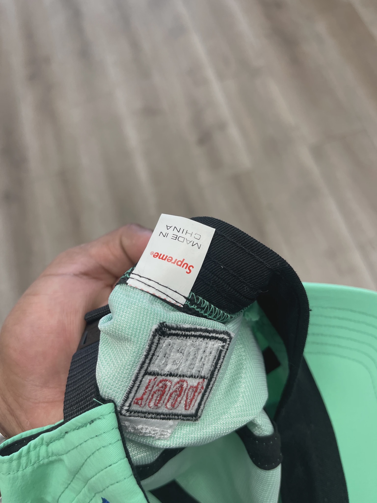 Supreme Trail Camp Cap Mint • Pre-Owned [4984] 2