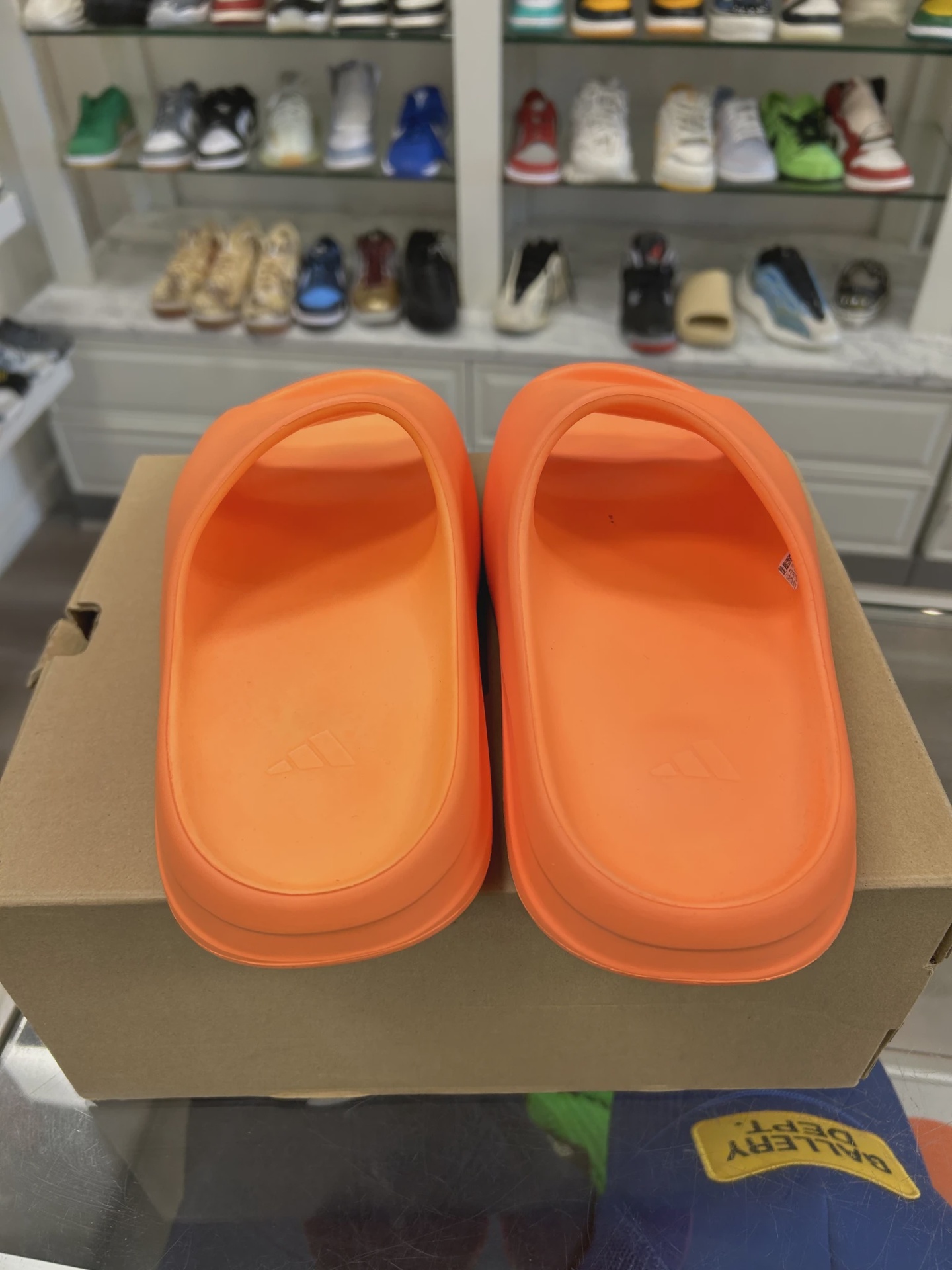 adidas Yeezy Slide Enflame Orange • Pre-Owned [3071] 6