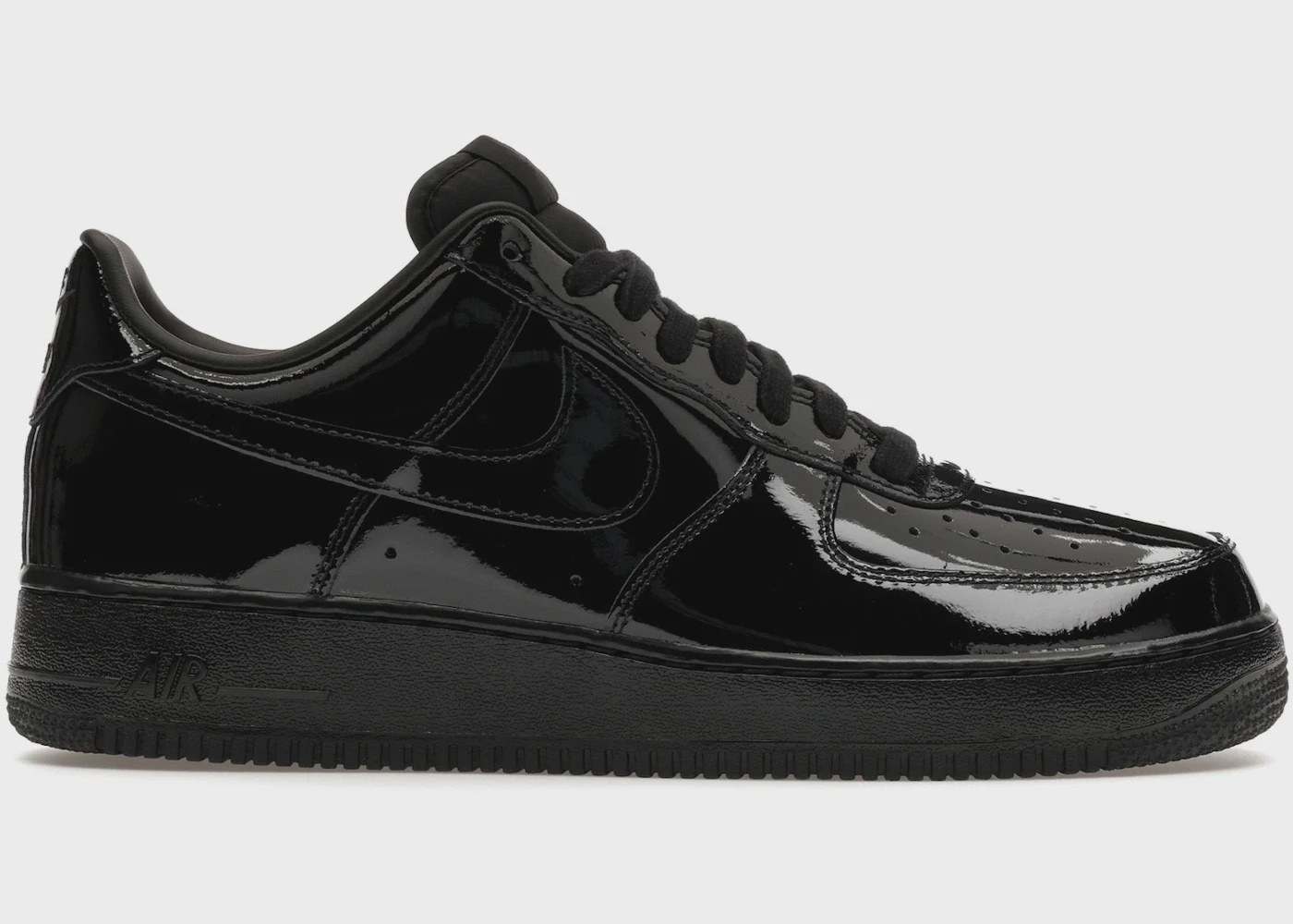 Nike Nike Air Force 1 Low '07 Premium Black Patent - Size US M 9.5