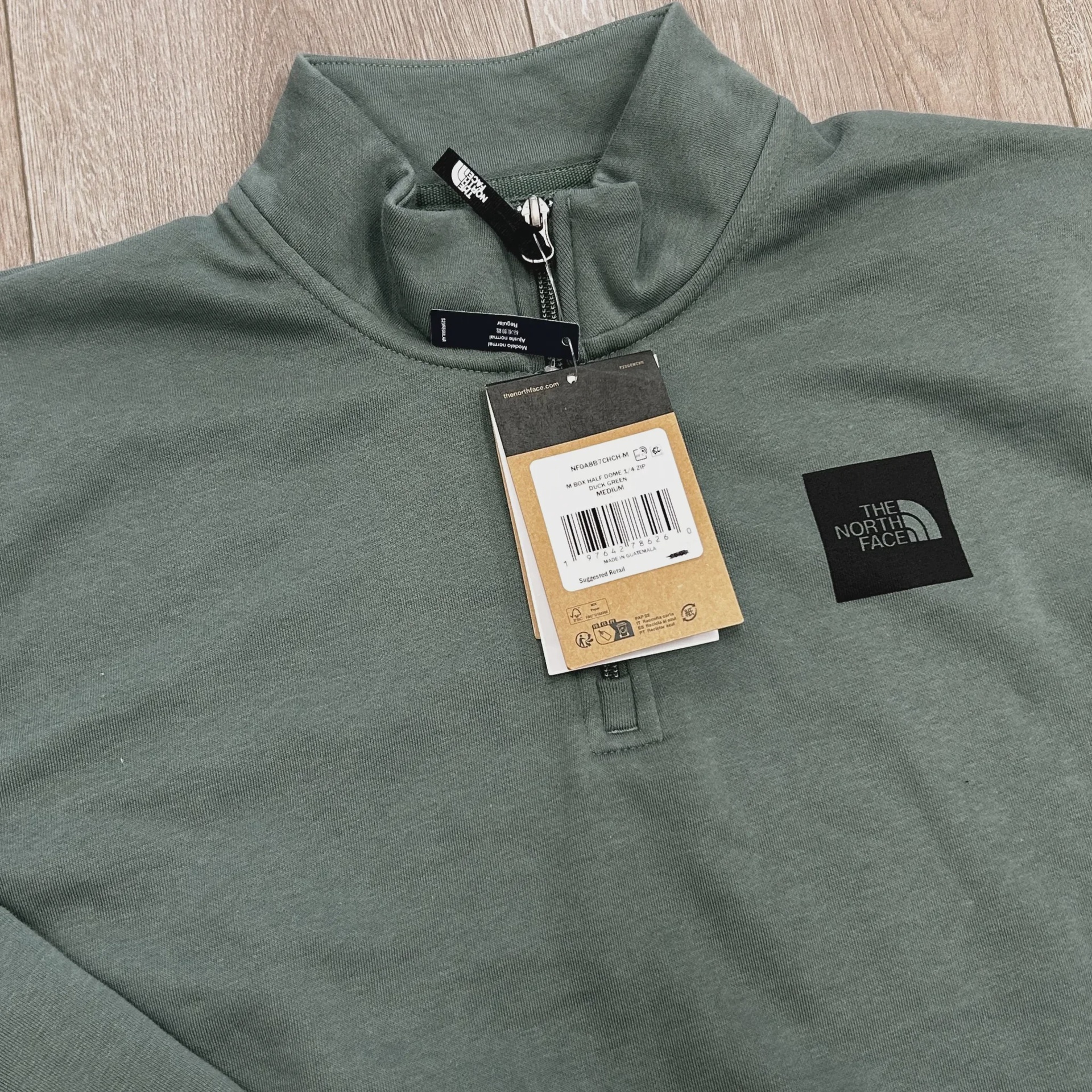 The North Face Box Half Dome ¼-Zip Sweatshirt • Brand New [8079] - photo 2