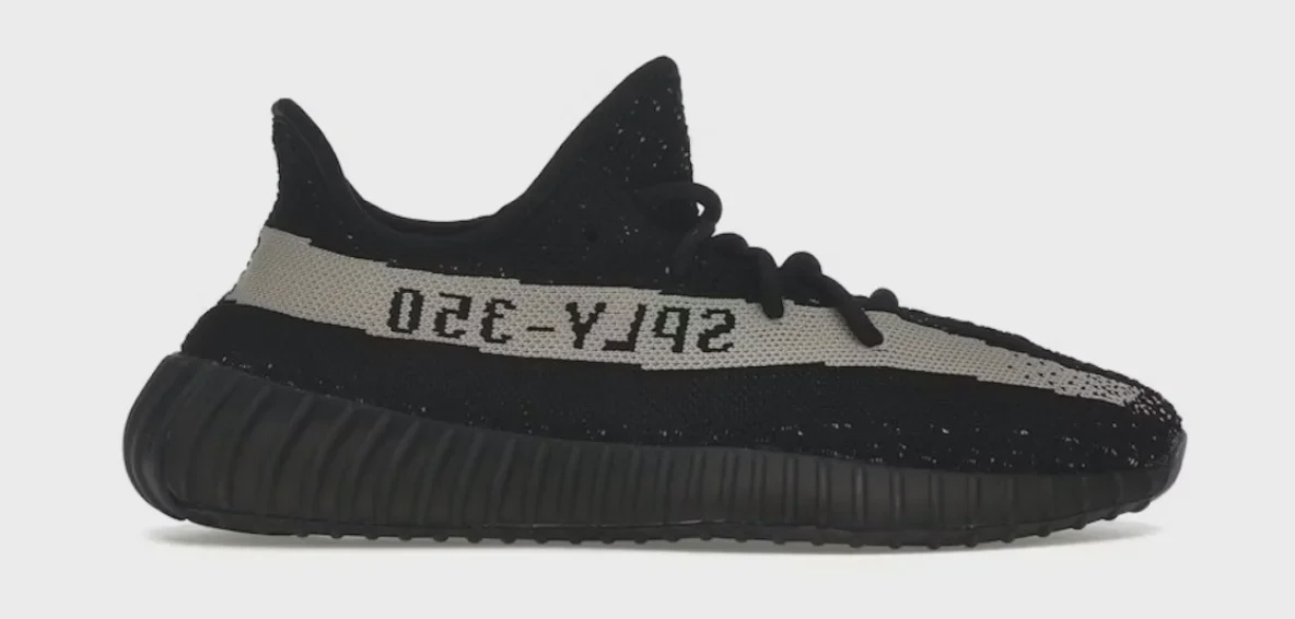 Yeezy adidas Yeezy Boost 350 V2 Core Black White - Size US Y 5.5