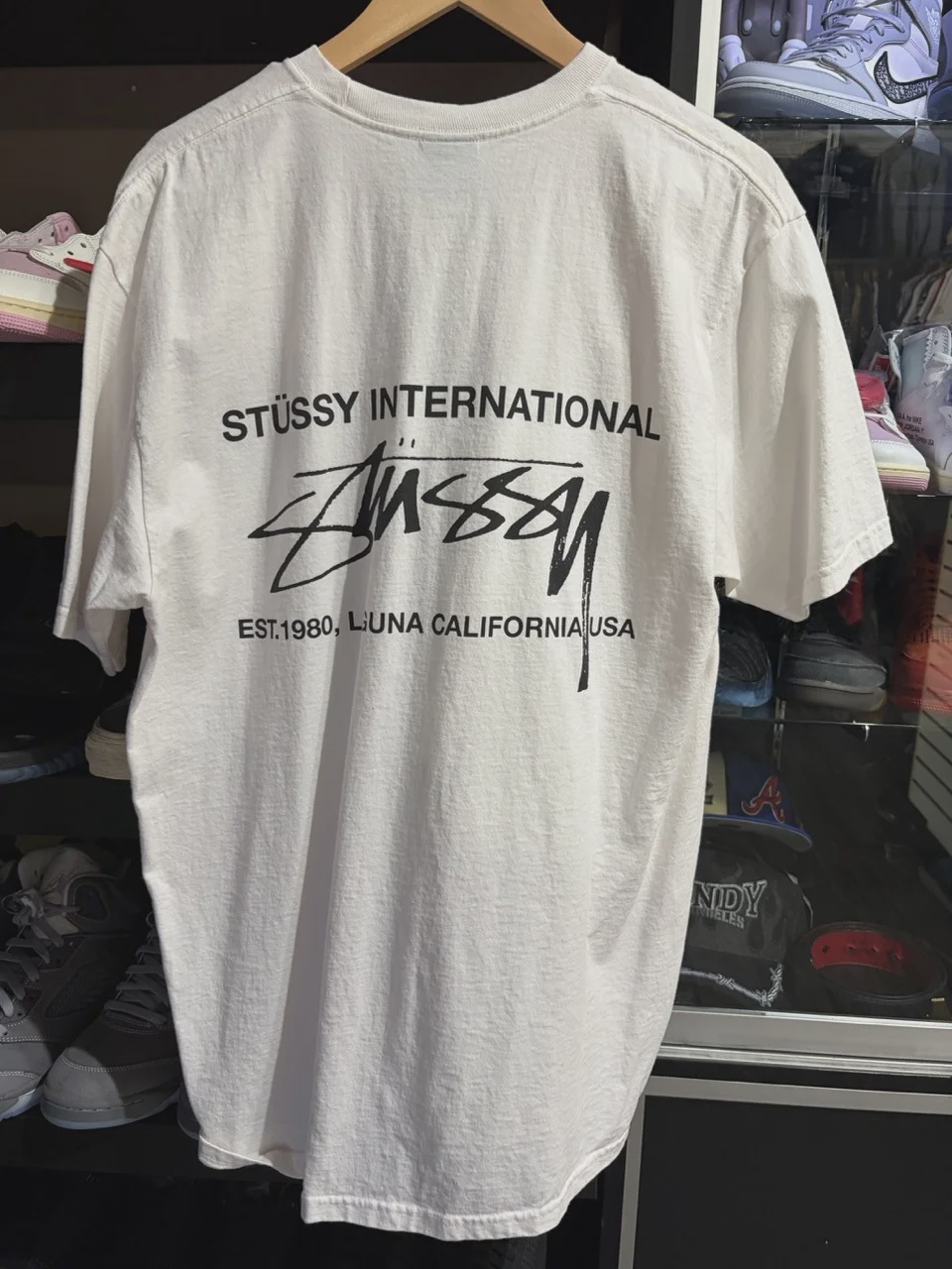 Stussy Tee White L • Pre-Owned [8873] - photo 2