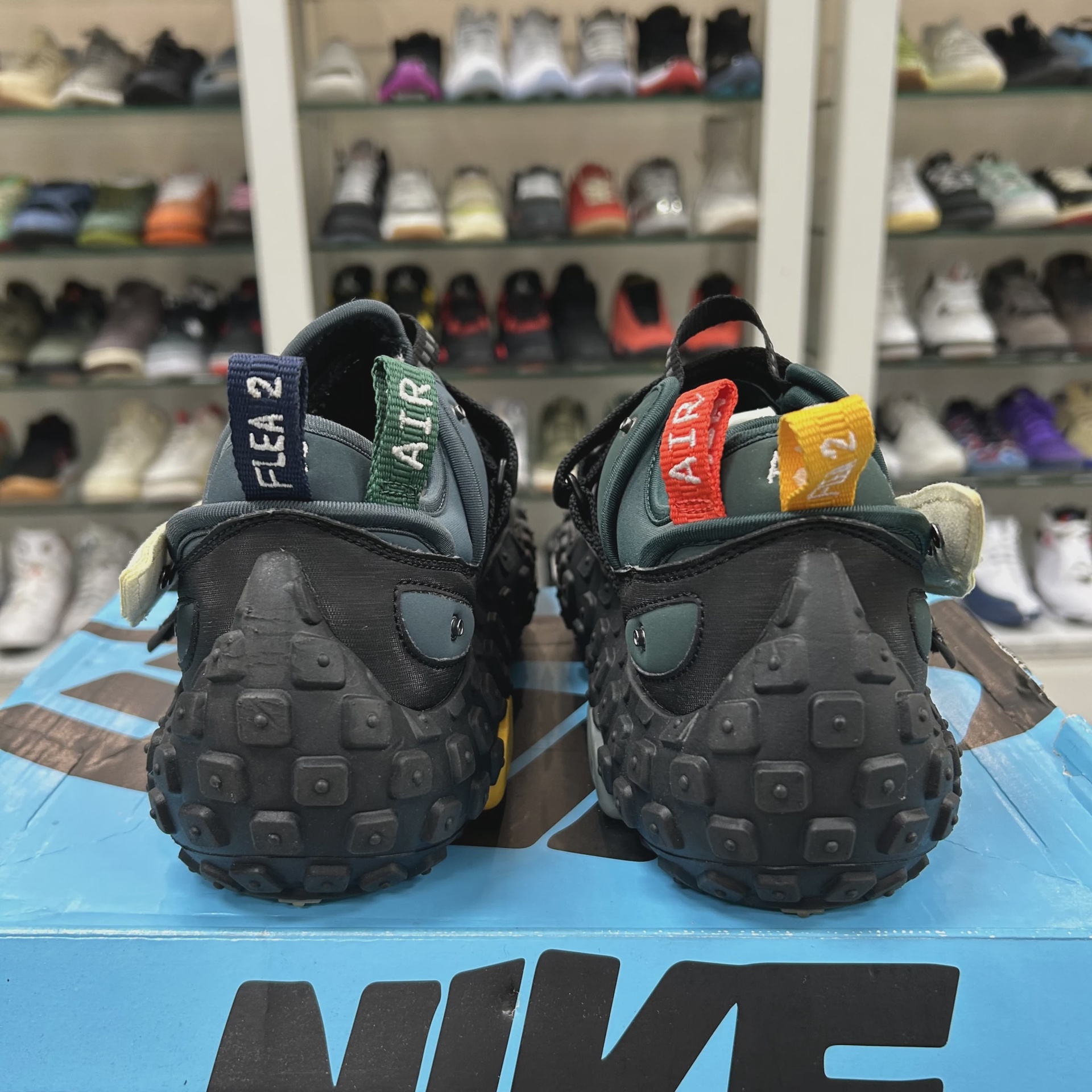 Nike CPFM Air Flea 2 Cactus Plant Flea Market Faded Spruce • Pre-Owned [9745] 4