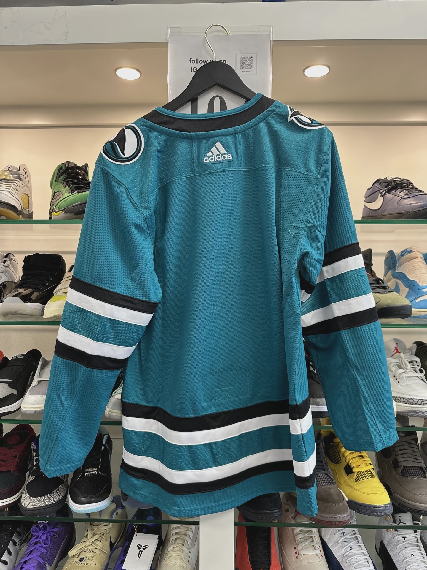 San Jose Sharks Home Authentic Jersey • Brand New [1131] 2
