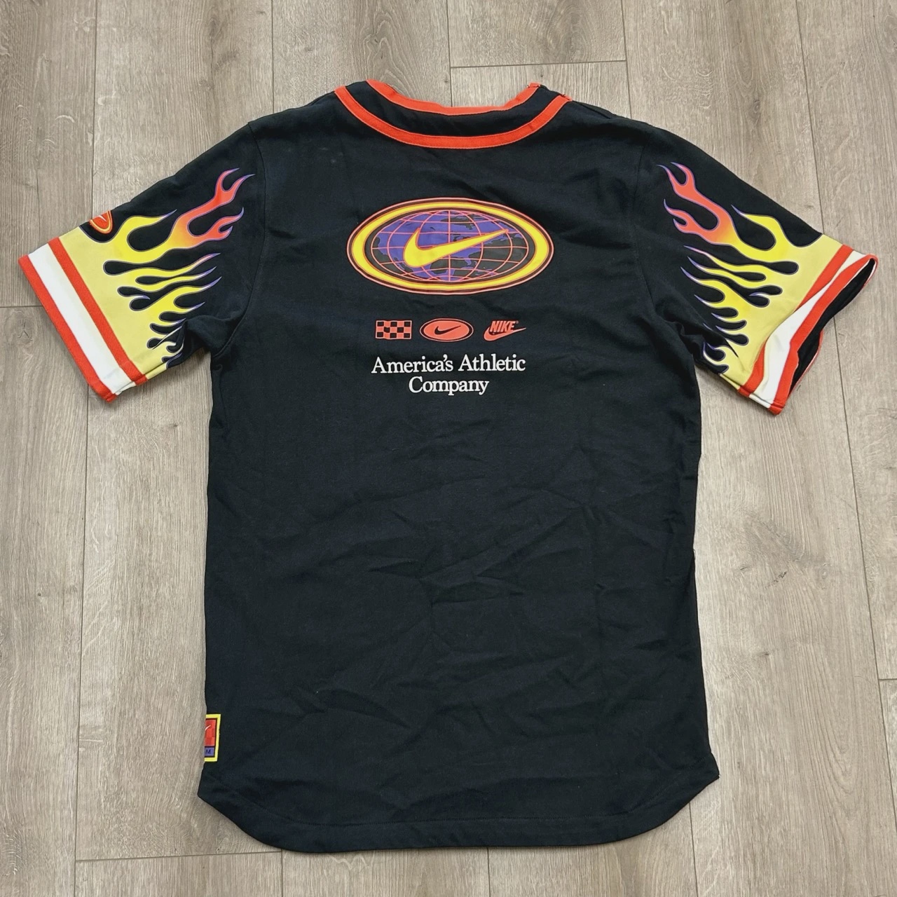 Nike Americana Flames Championship baseball jersey • Brand New [8044] 6