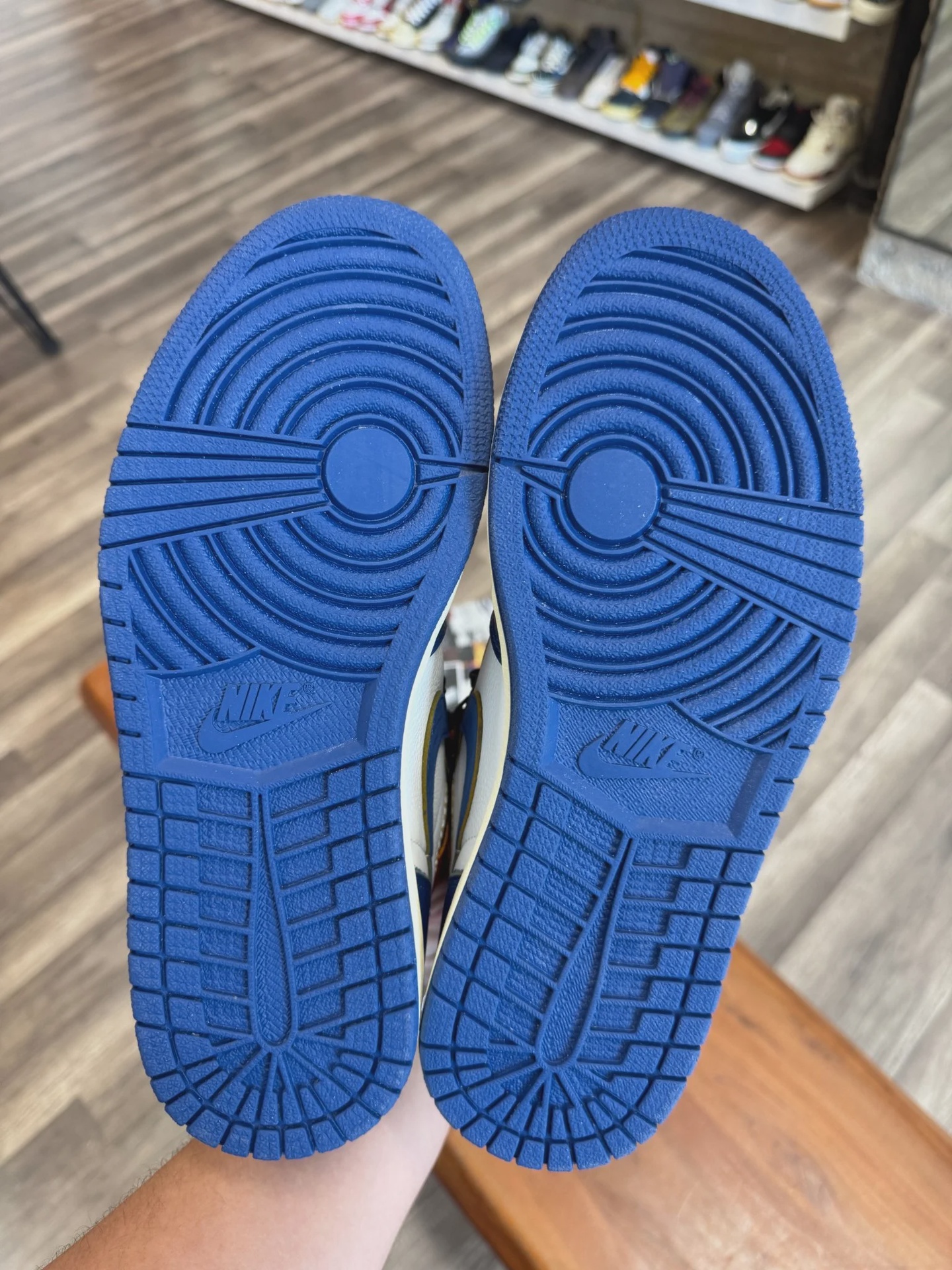 Air Jordan 1 Retro High Union Los Angeles Storm Blue • Pre-Owned [3585] - photo 4