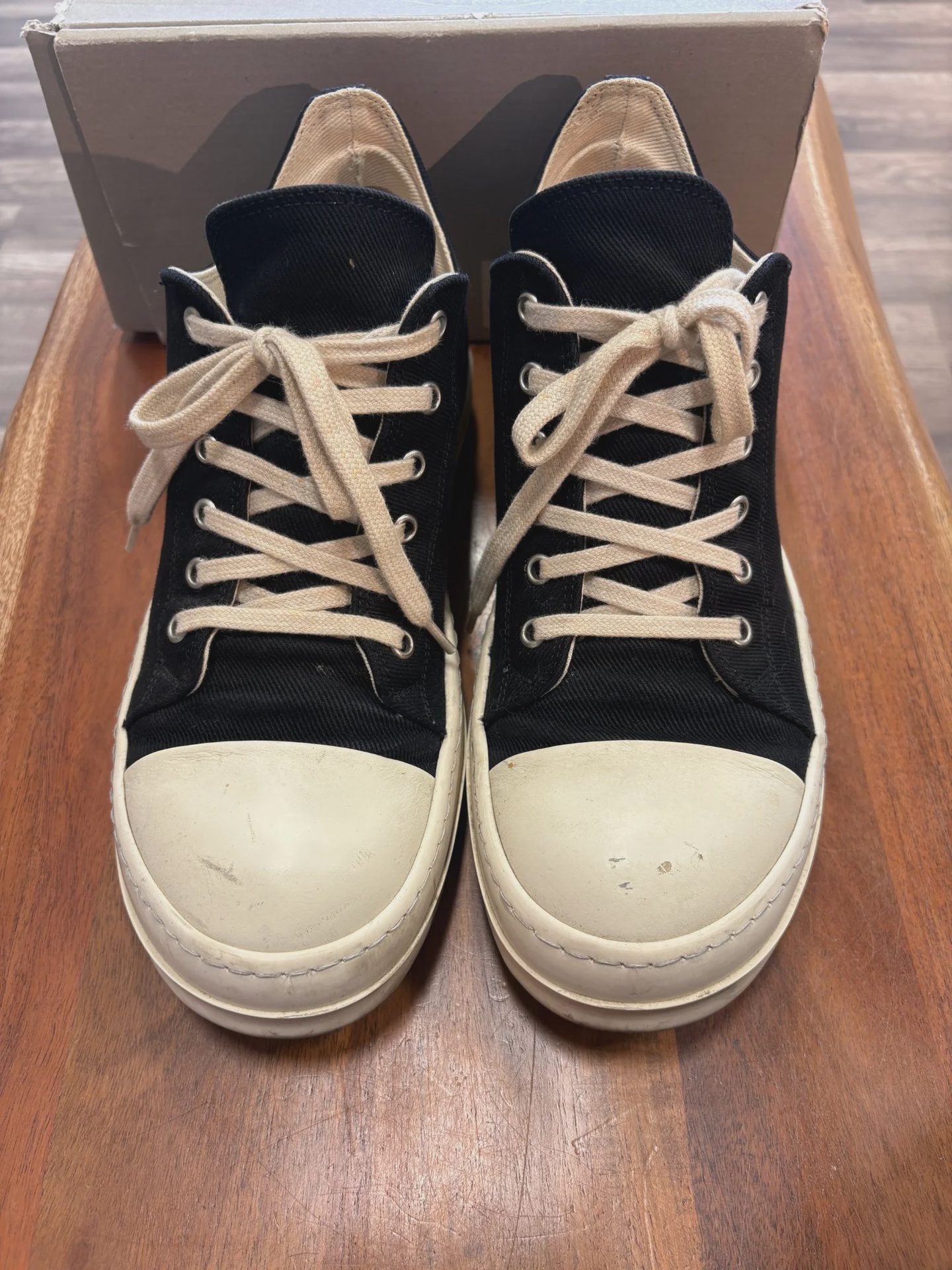 Rick Owen DRKSHD Low • Pre-Owned [6266] - photo 2