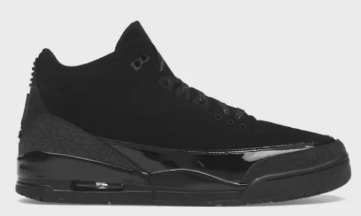 Jordan Jordan 3 Retro Black Cat (2025) - Size US M 15
