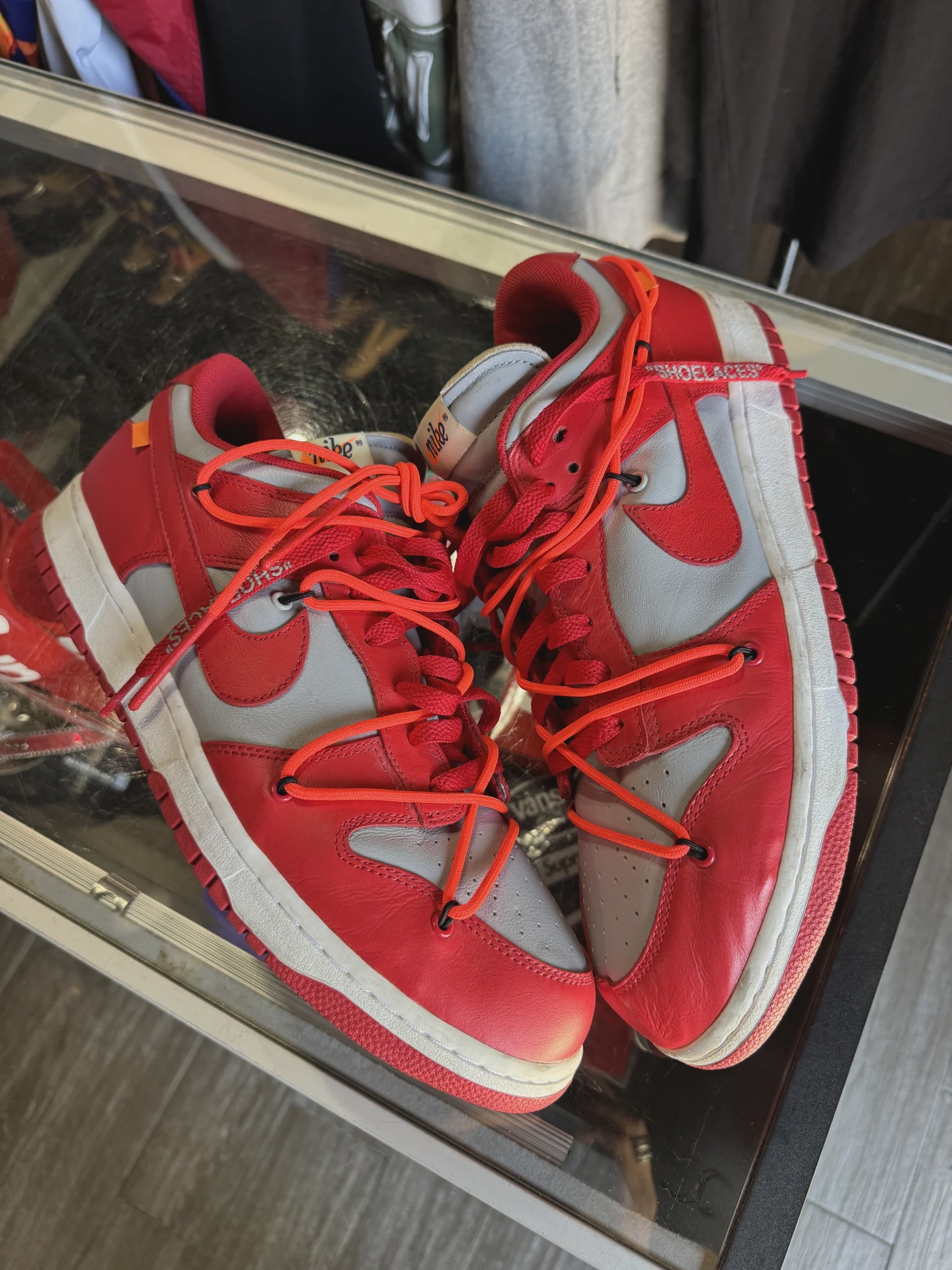 Nike Nike Dunk Low Off-White University Red (OG NONE) - Size US M 13