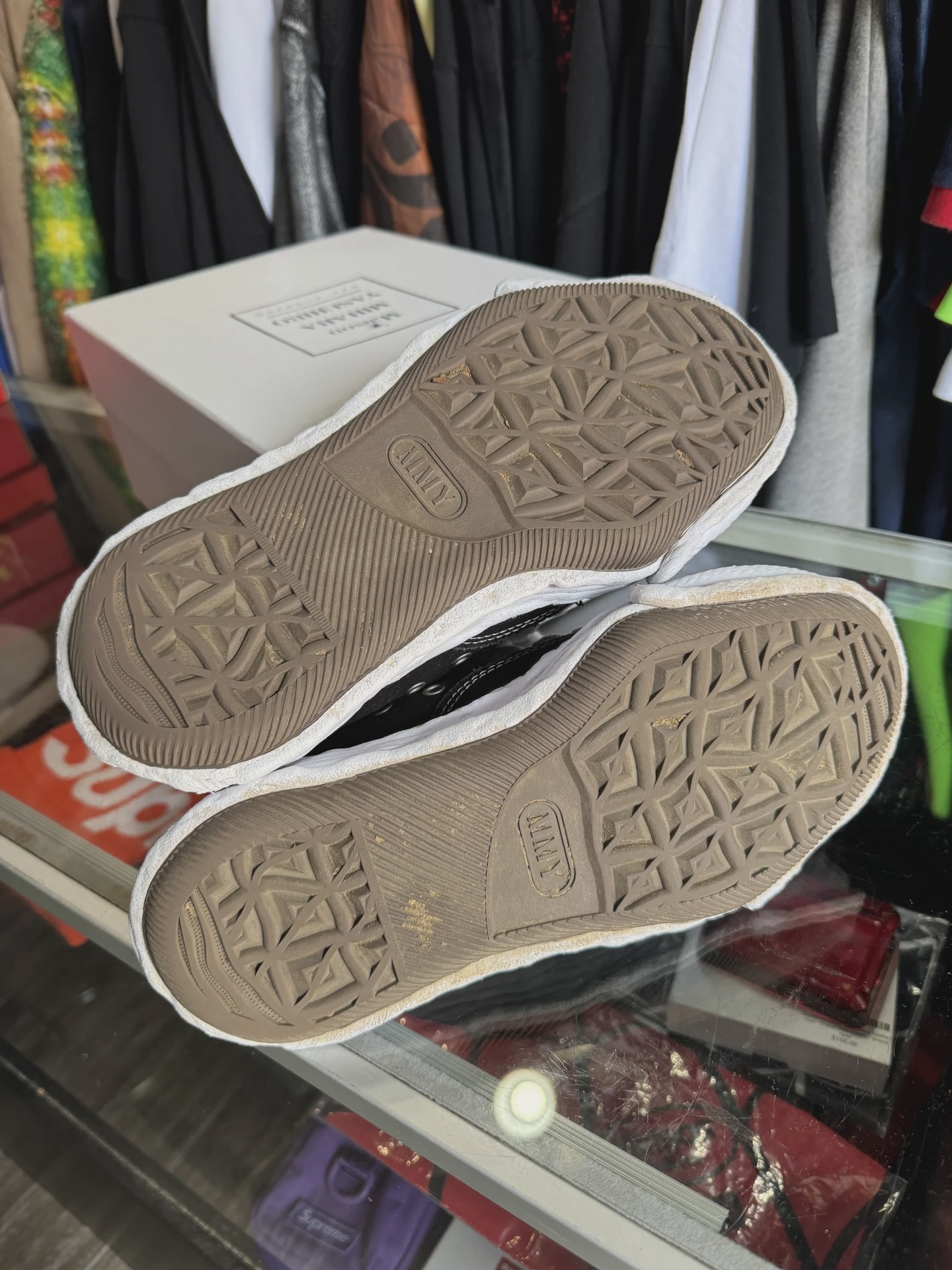 Maison Mihara Yasuhiro Peterson 23 OG Sole Canvas Low Black • Pre-Owned [3047] - photo 3