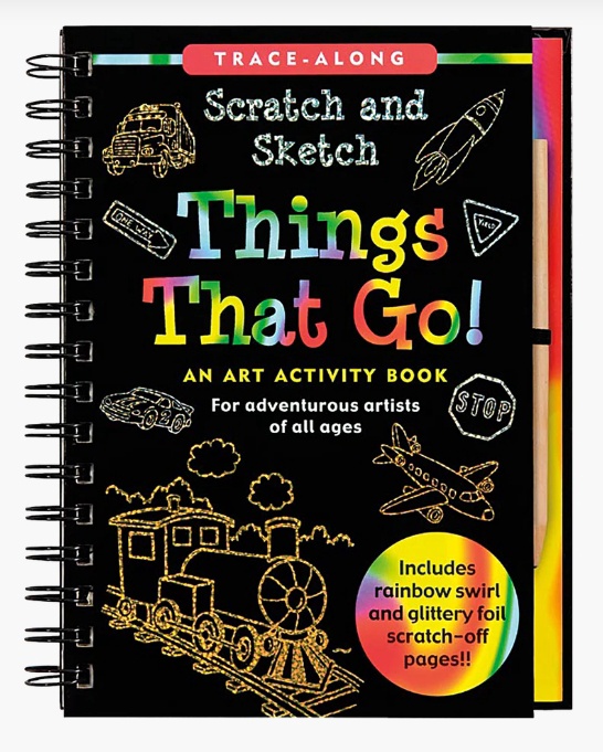 Scratch - Sketch Art Activity Book (D)