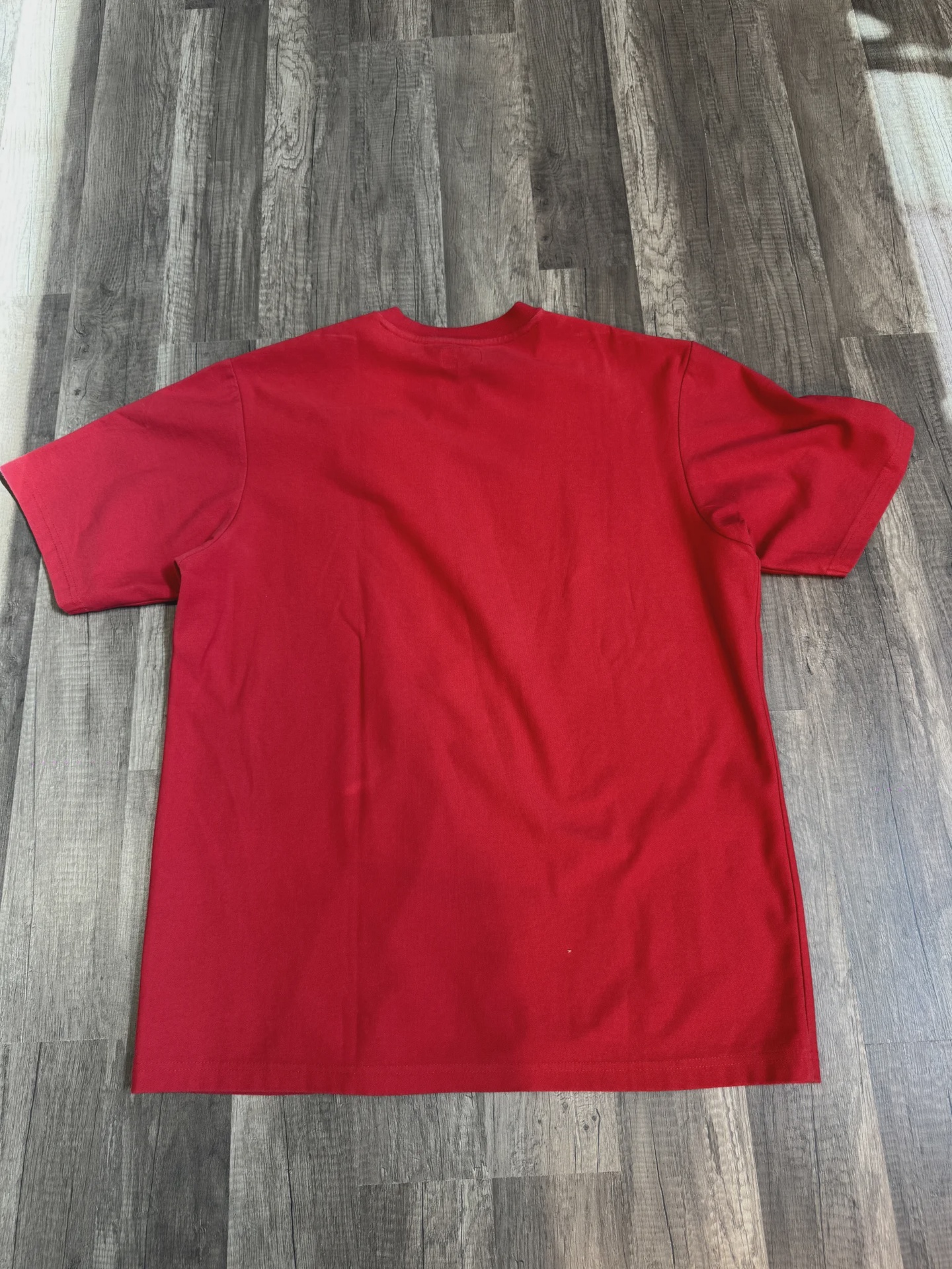 Supreme Chenille Arc Logo S/S Tee Red • Pre-Owned [1054] - photo 2