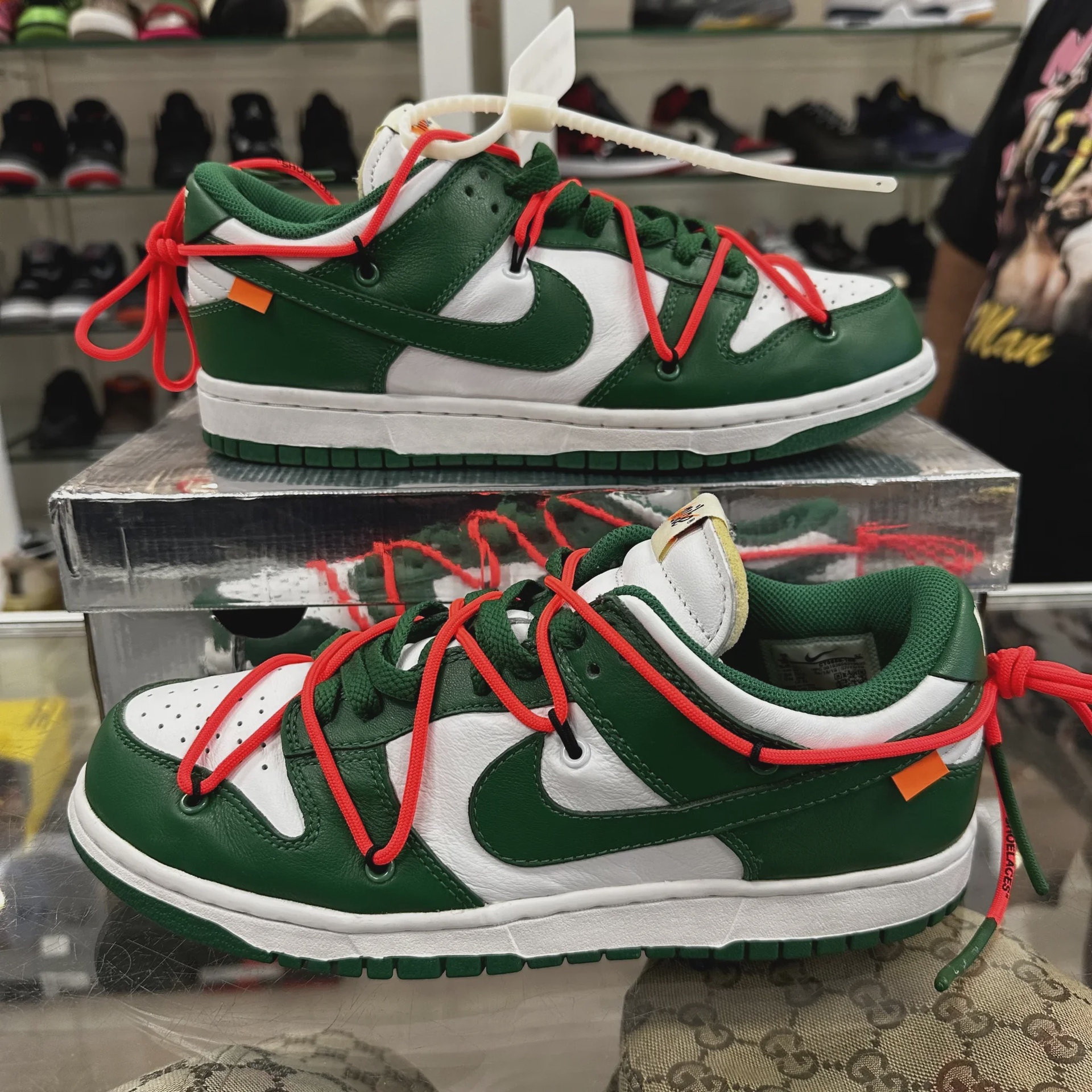 Nike Nike Dunk Low Off-White Pine Green - Size US M 8
