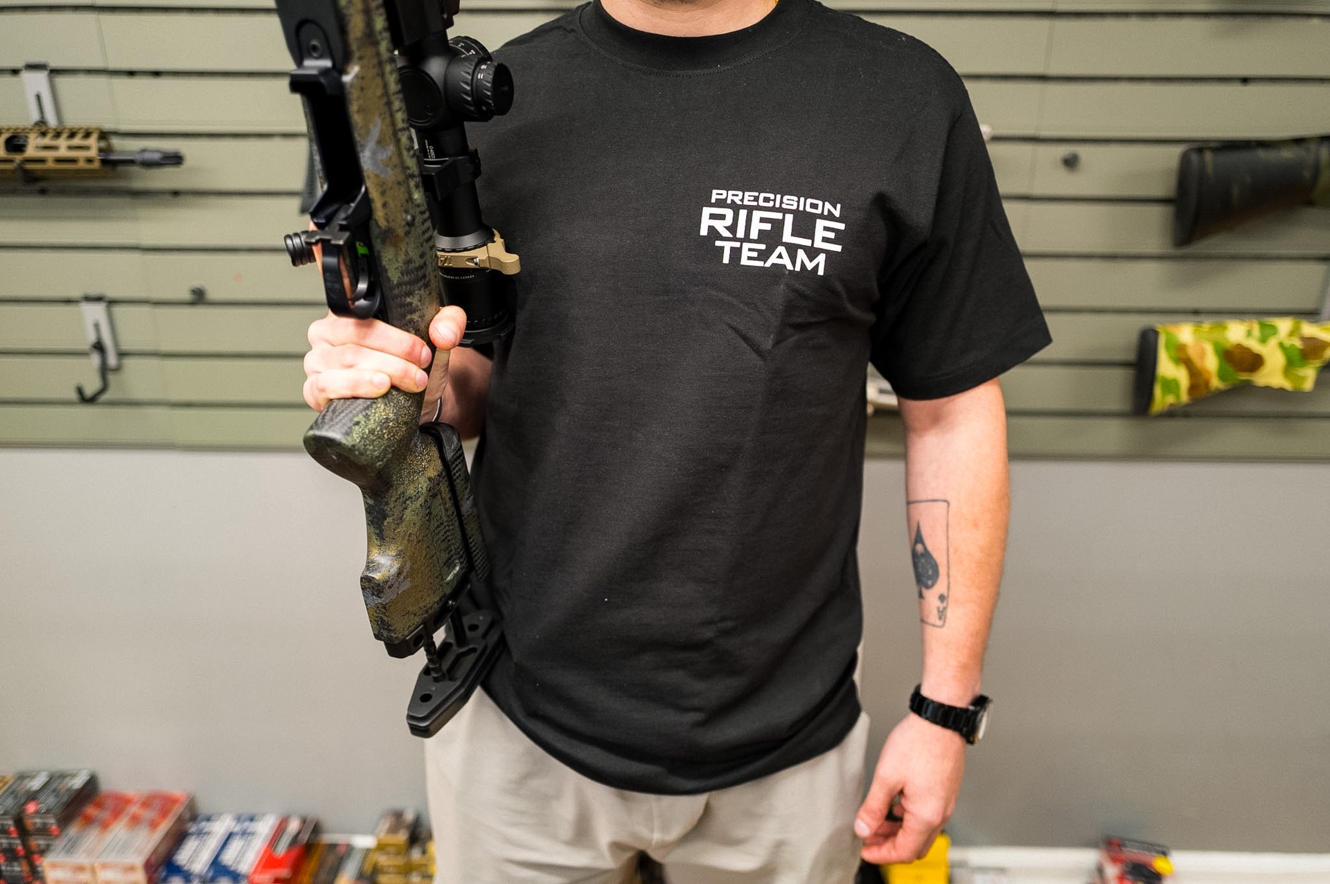 PRECISION RIFLE TEAM TEE