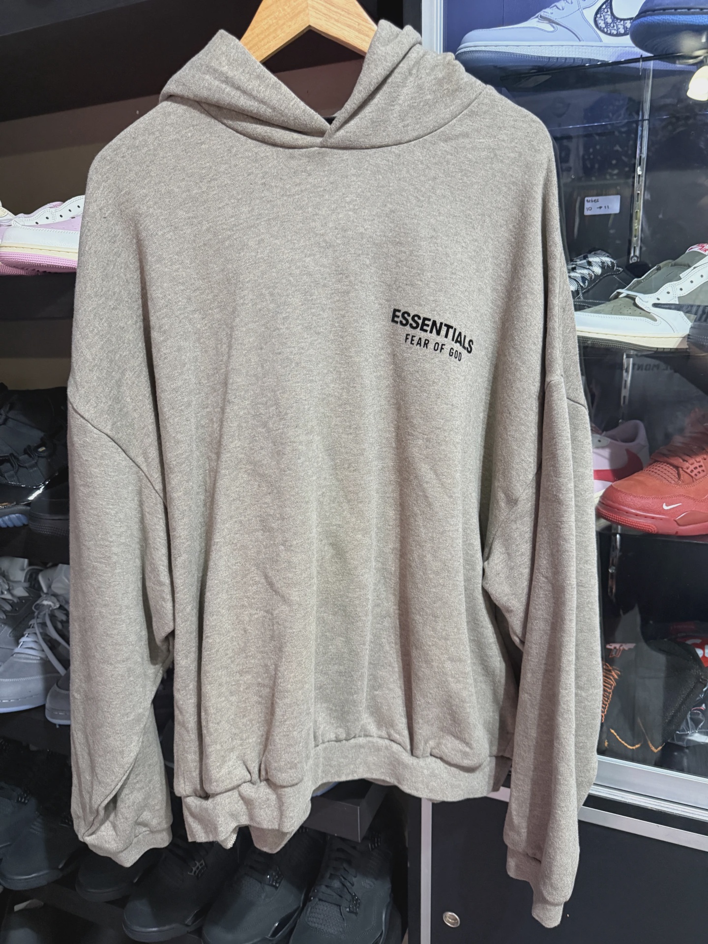 Essentials Grey Hoodie • Pre-Owned [0314]