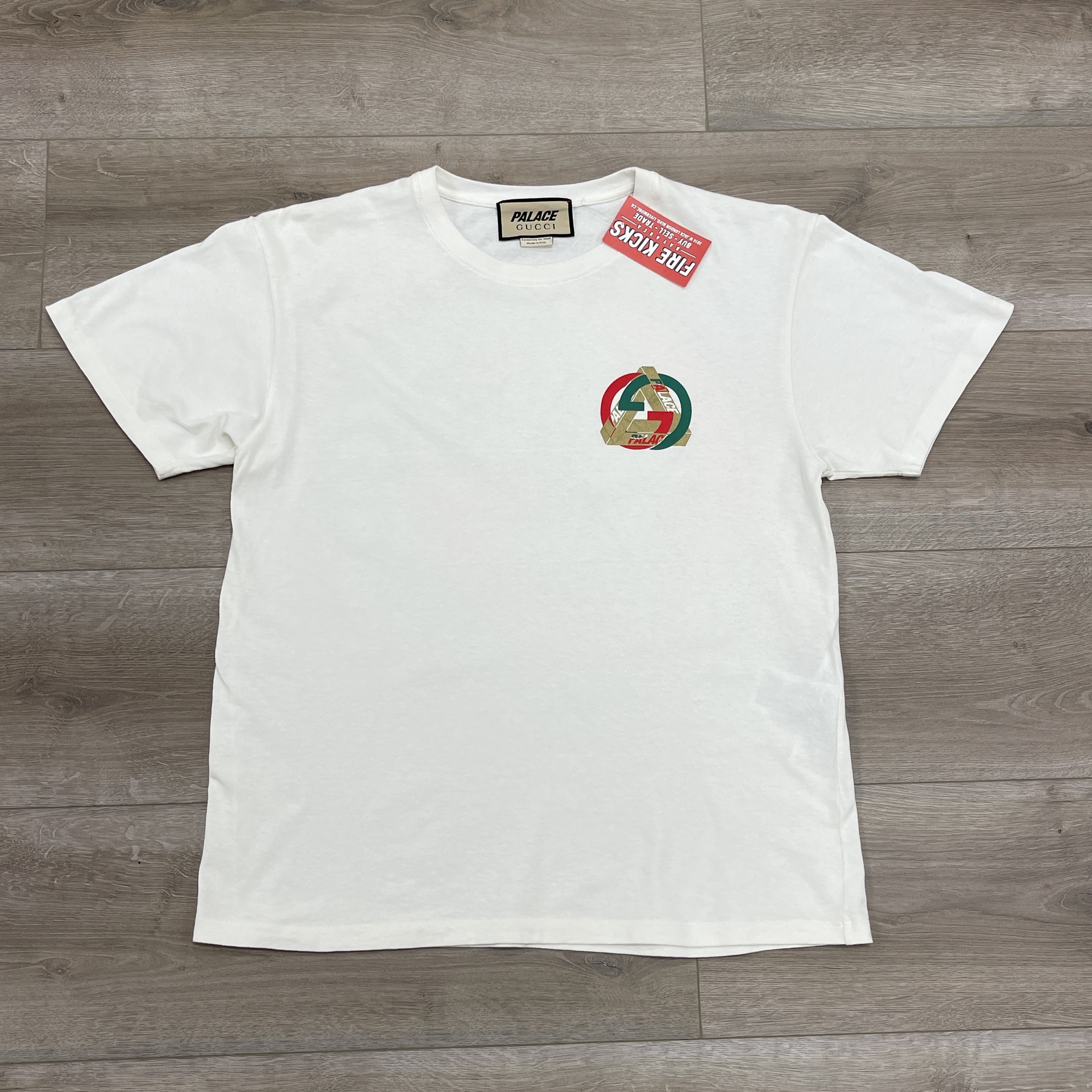 Gucci T Shirt Palace Cotton Jersey White - Pre-Owned 3