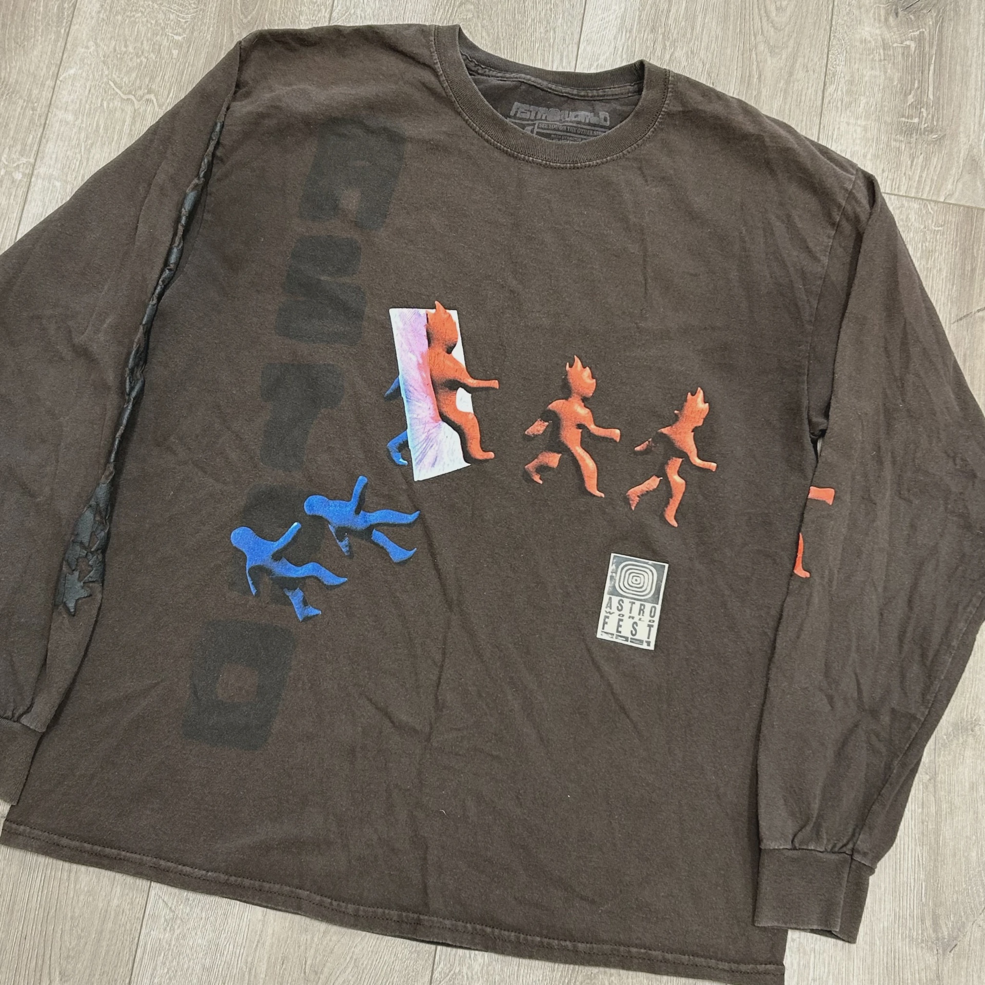 Travis Scott Otherside Long-Sleeve T-shirt • Pre-Owned [2712] 5