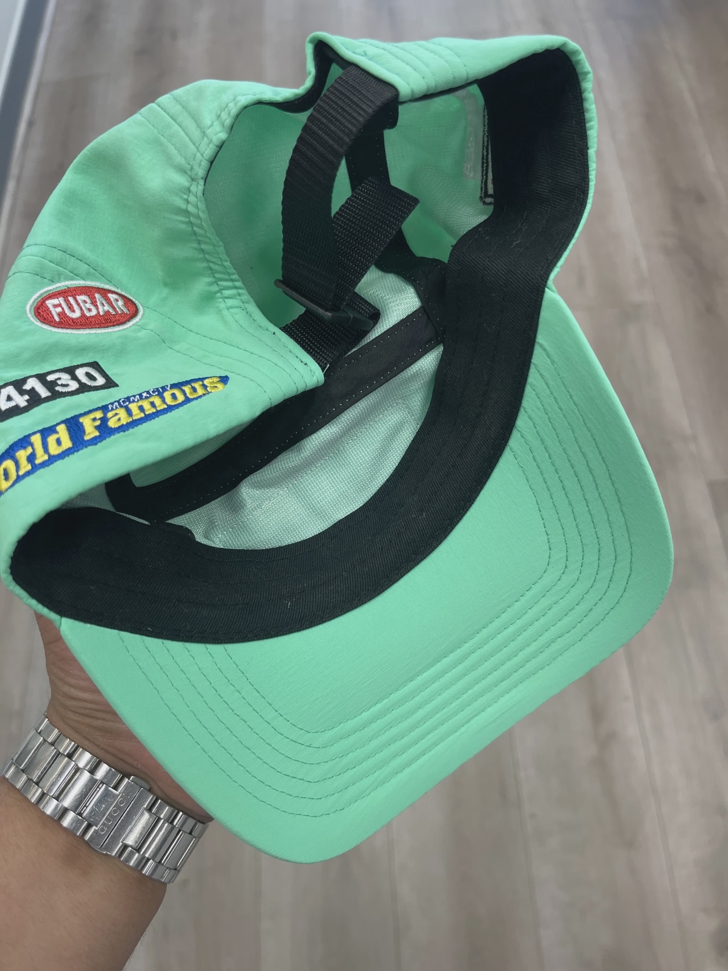 Supreme Trail Camp Cap Mint • Pre-Owned [4984] 3