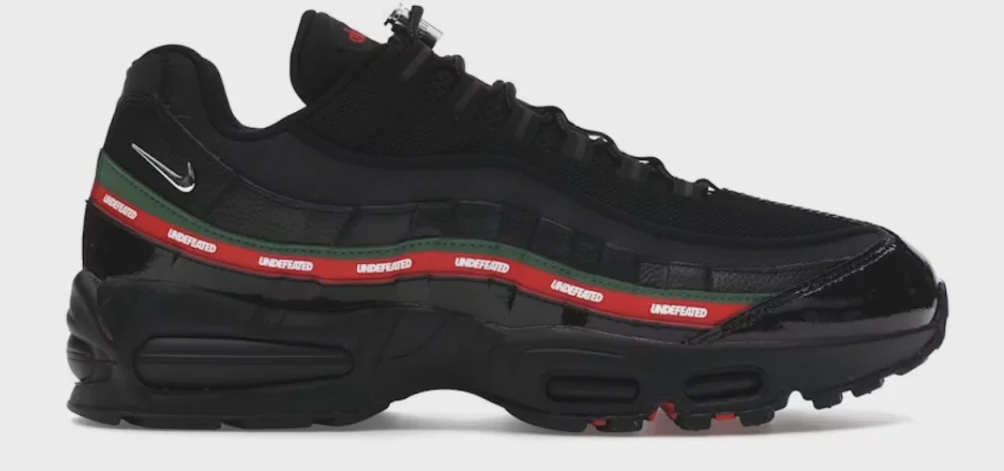 Nike Nike Air Max 95 SP Undefeated Black - Size US M 10.5