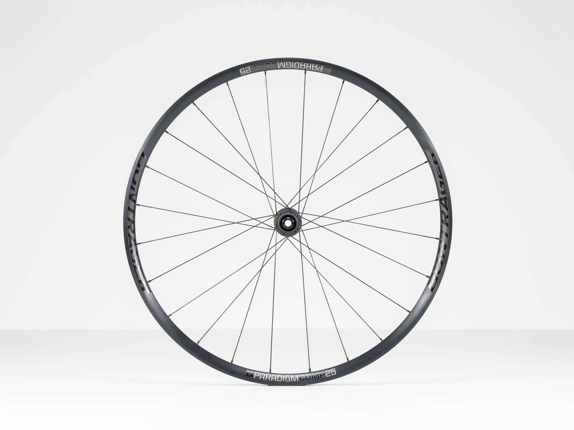 Bontrager Paradigm Comp 25 TLR Disc Road Wheel (front)