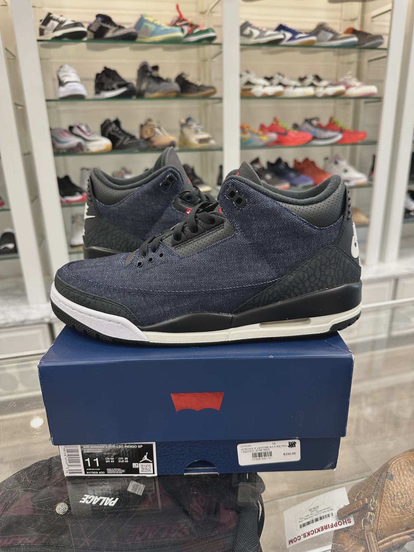 Jordan Air Jordan 3 Retro Levi’s Indigo - Size US M 11