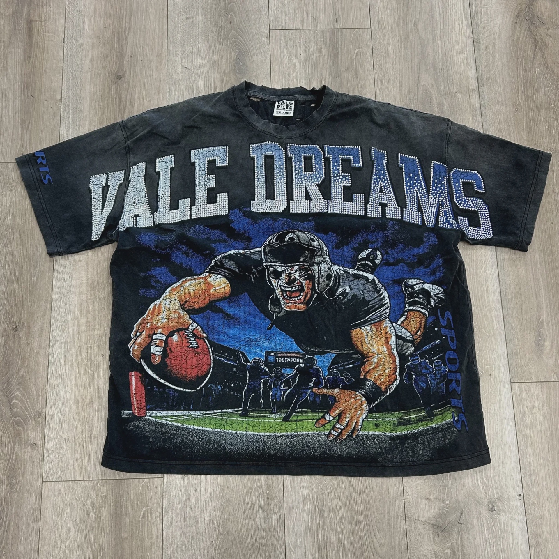 Vale Vale Forever Gridiron Bling T-Shirt - Size XXL