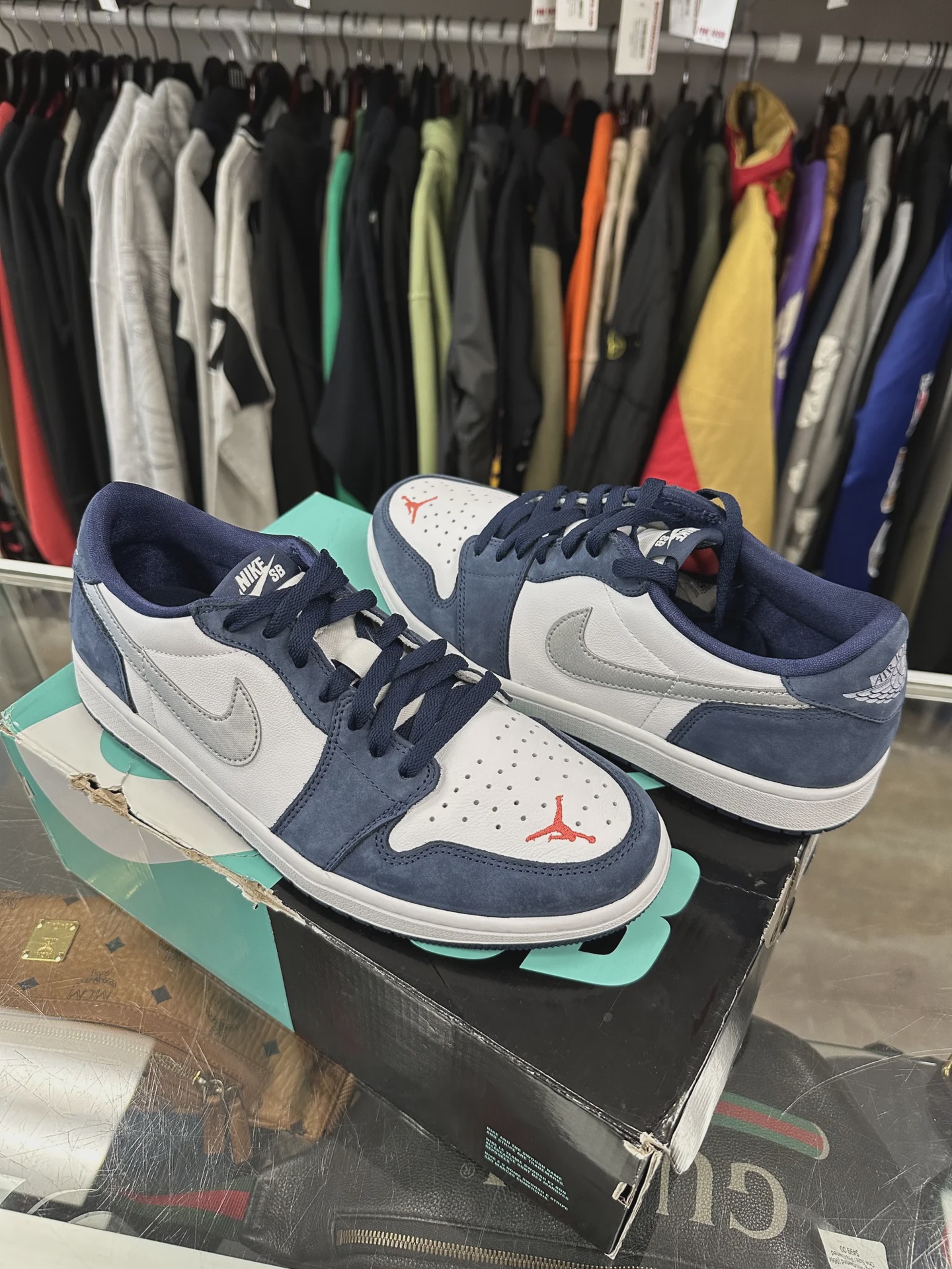 Jordan 1 Low SB Midnight Navy • Brand New [0838] - photo 1