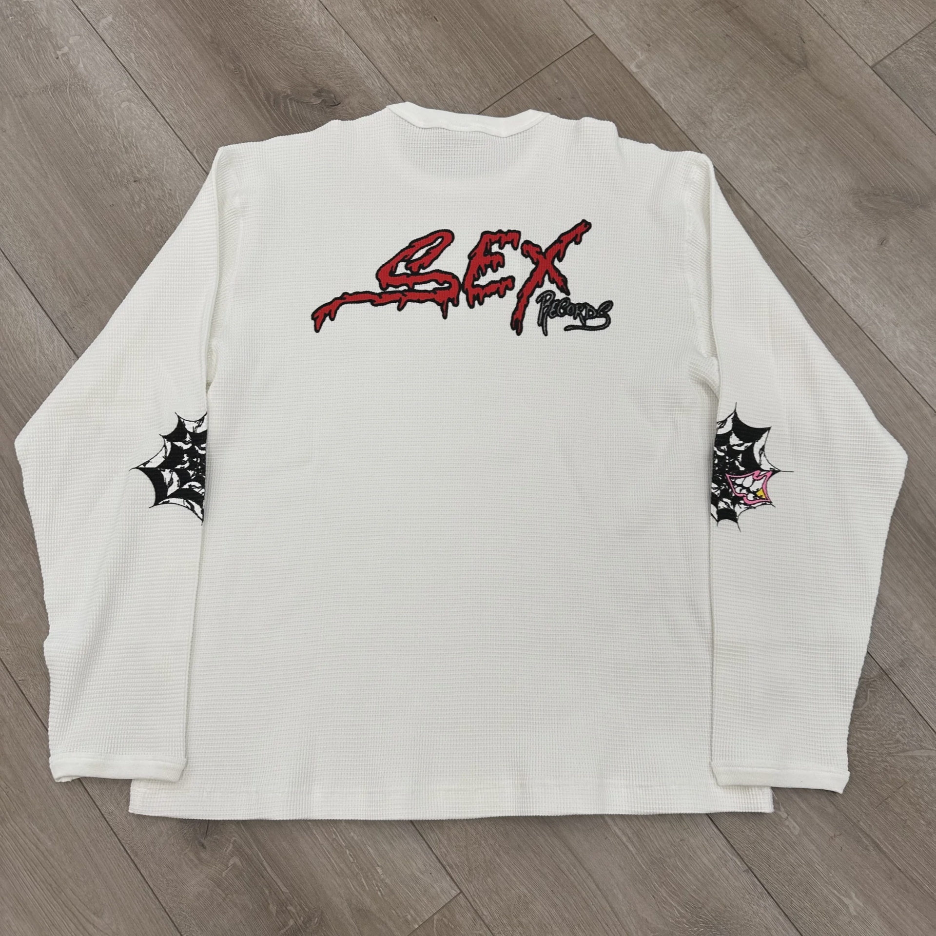 Matty Boy Anti Promo Sex Record Waffle Thermal Long Sleeve Tee • Brand New [1089] - photo 3