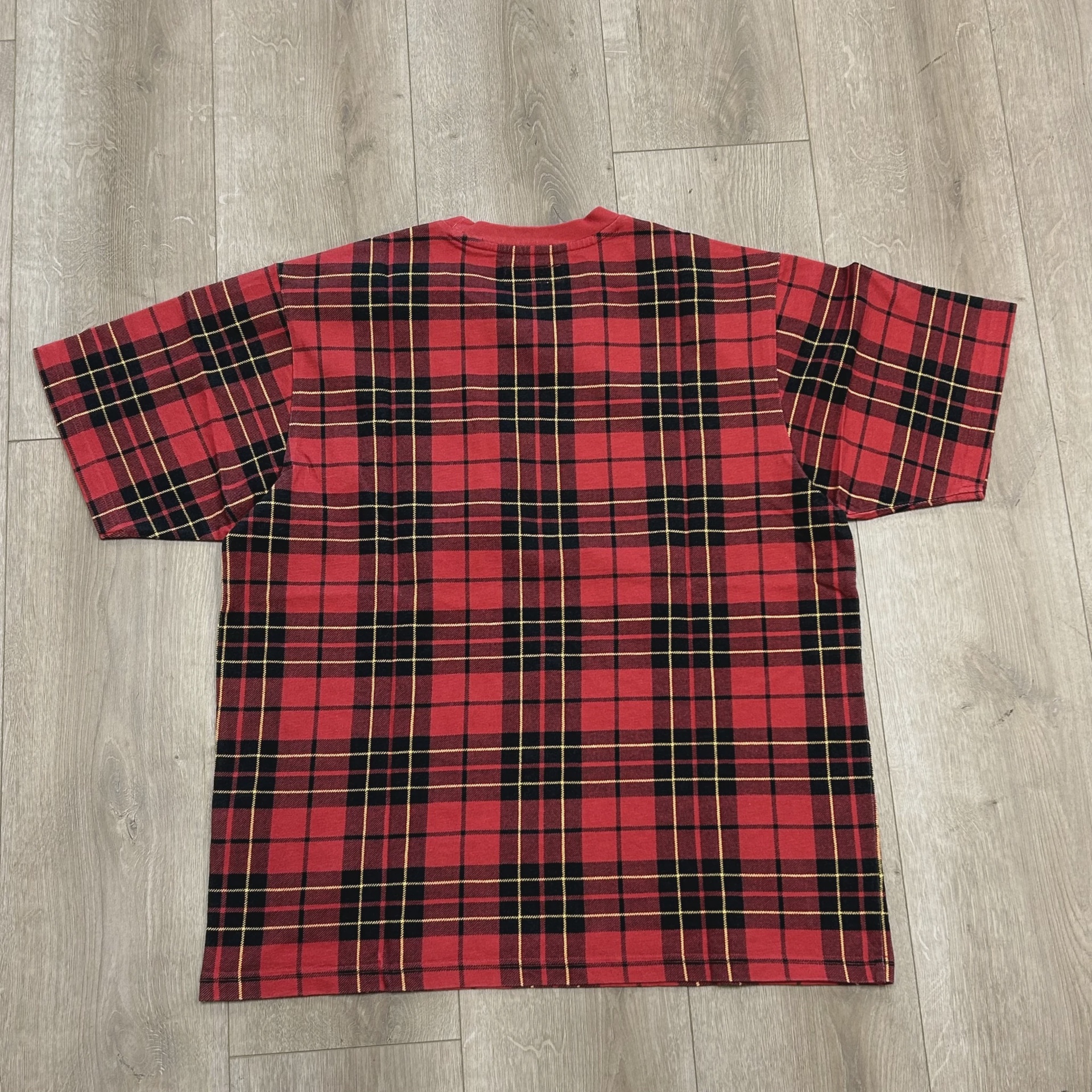 Supreme S/S Plaid Pocket Tee (FW23) • Brand New [2891] 7