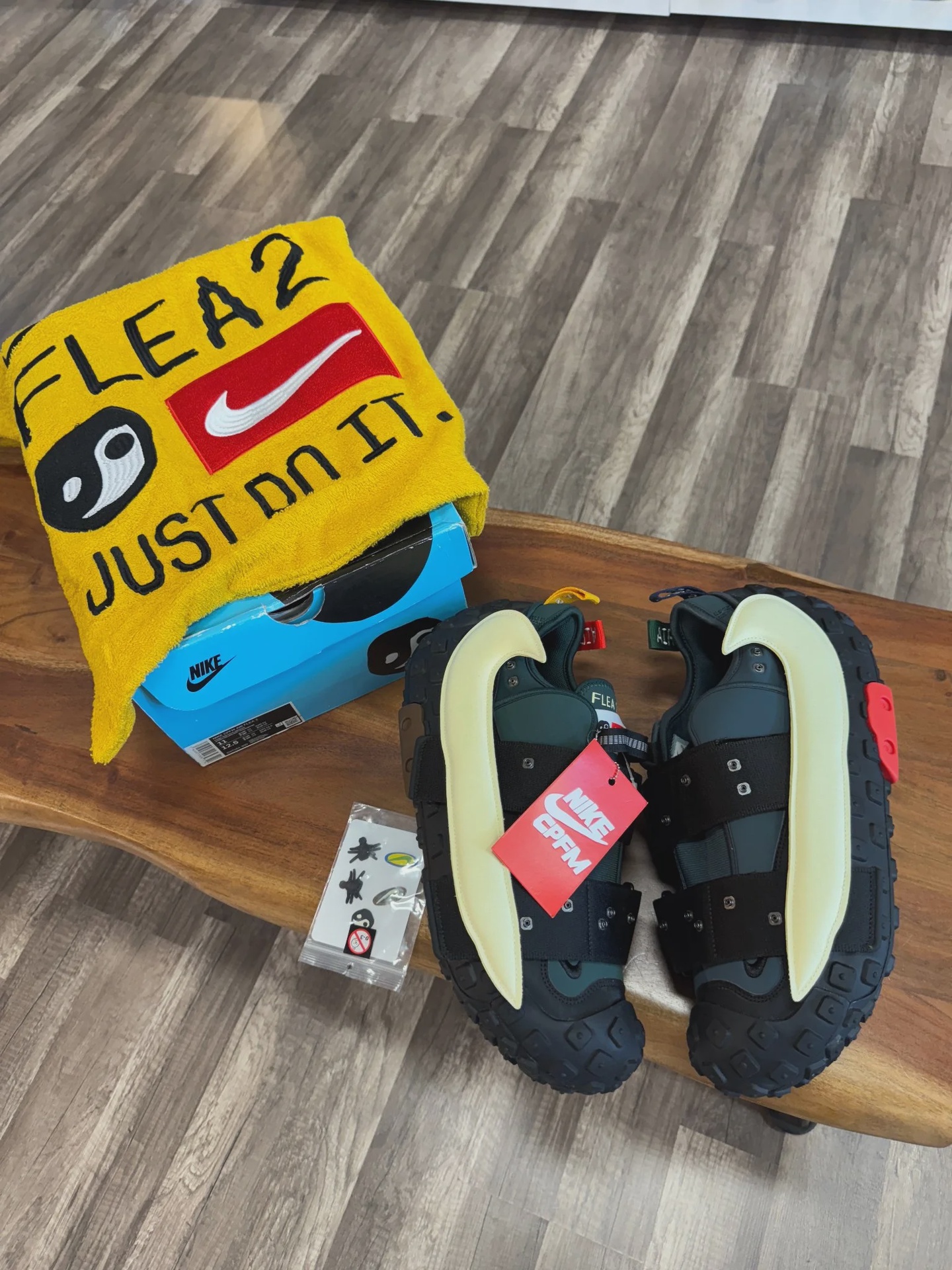 Nike Nike CPFM Air Flea 2 Cactus Plant Flea Market Faded Spruce - Size US M 11