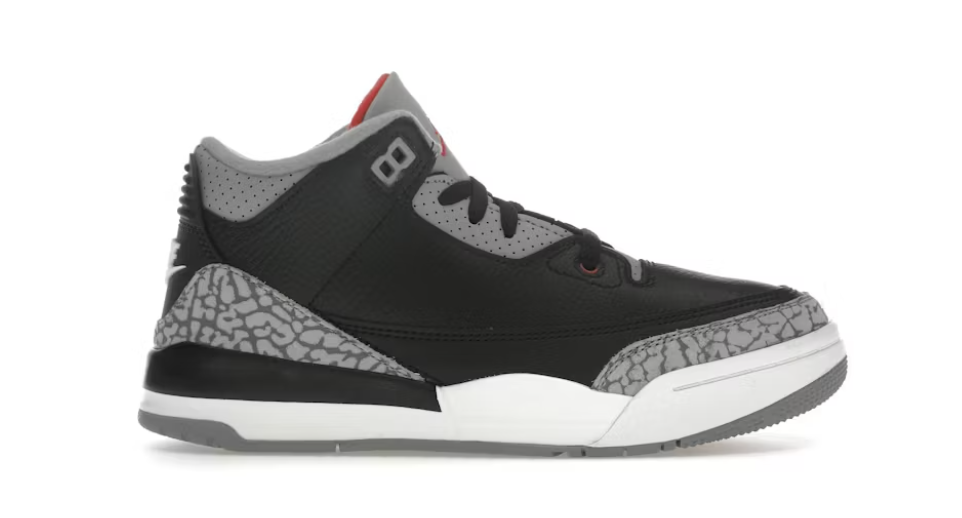 Jordan 3 Retro Black Cement (2024) (PS) - Brand New