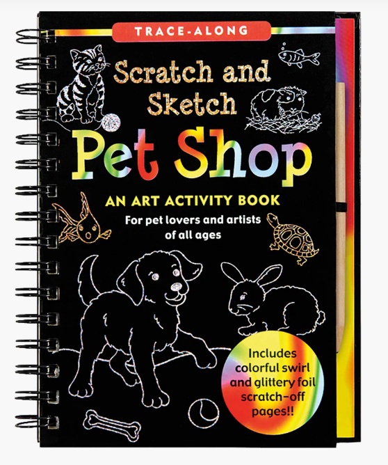 Scratch - Sketch Art Activity Book (D)