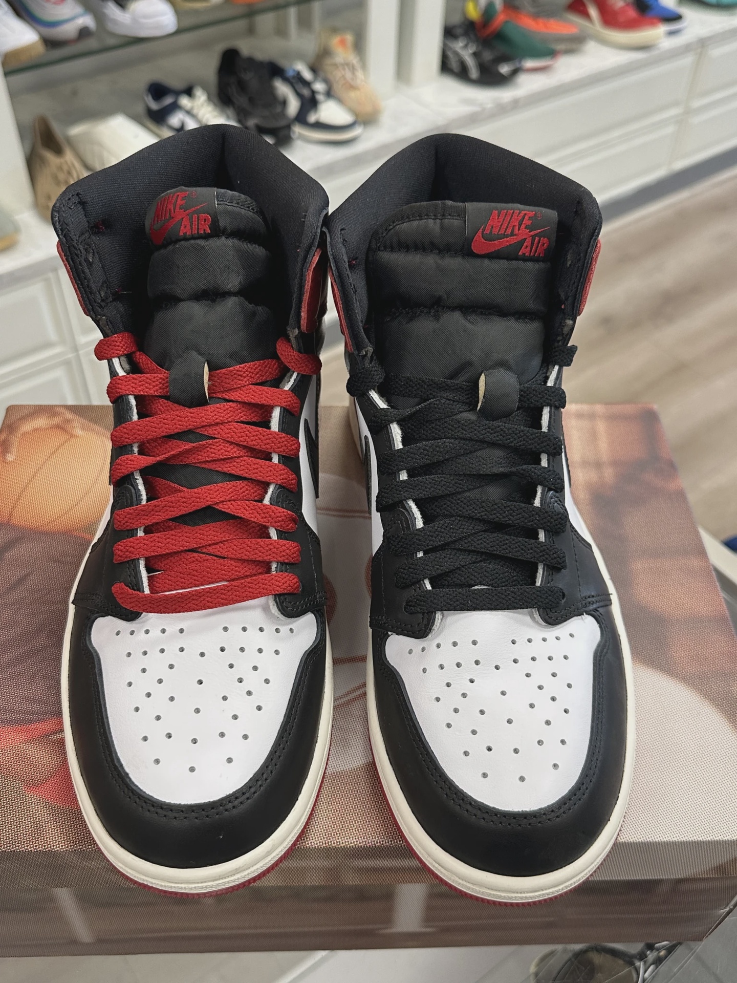 Air Jordan 1 High Black Toe Reimagined • Pre-Owned [4606] 7