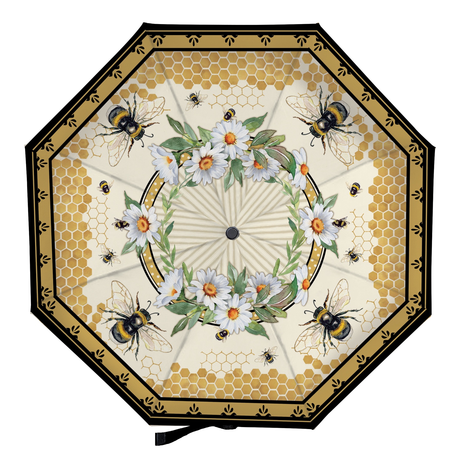 Evergreen Nature Themed Compact Umbrella image