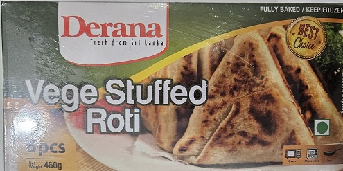 Derana Veg Stuffed Roti 6pcs 460g