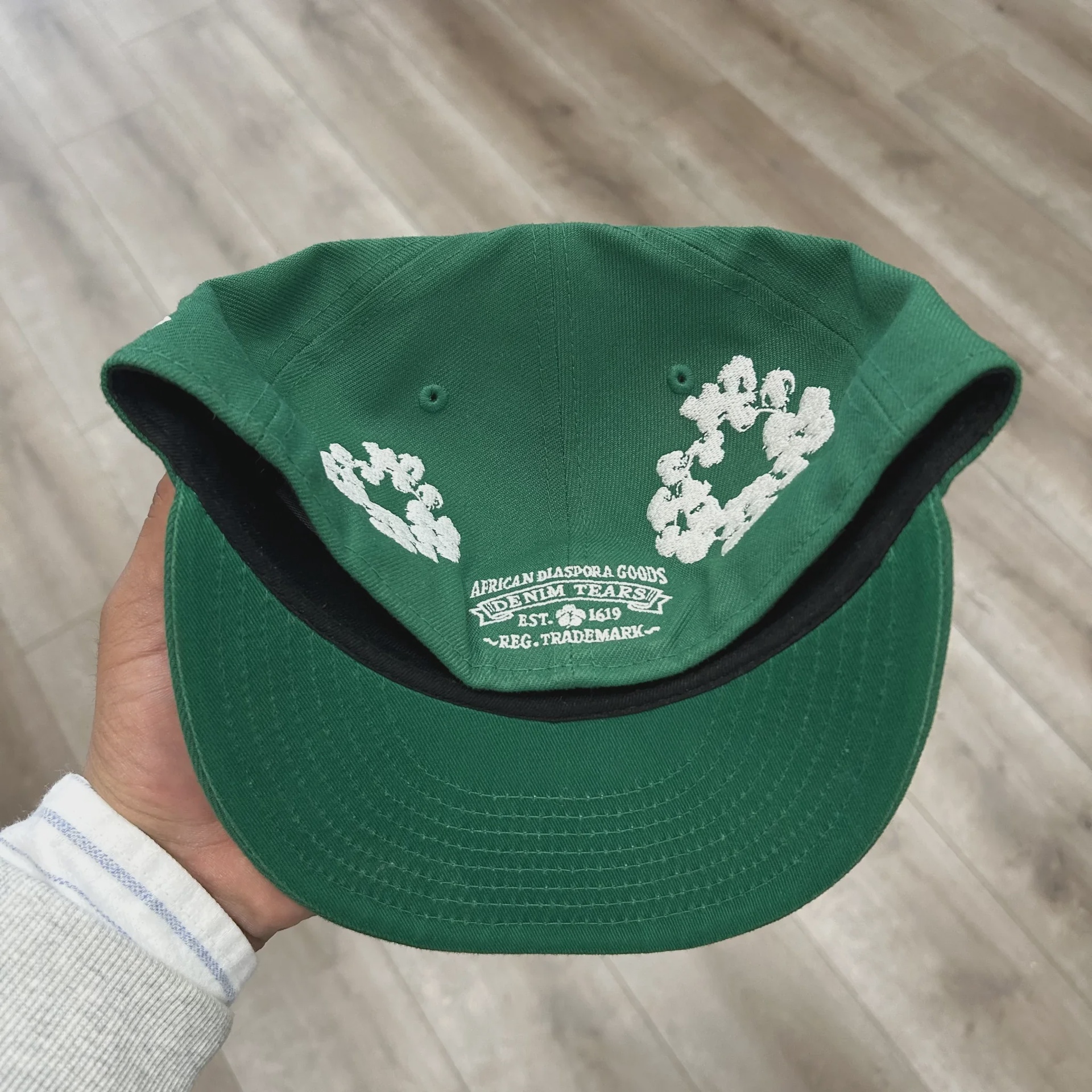 Denim Tears Fitted Hat Green  • Pre-Owned [4771] - photo 4